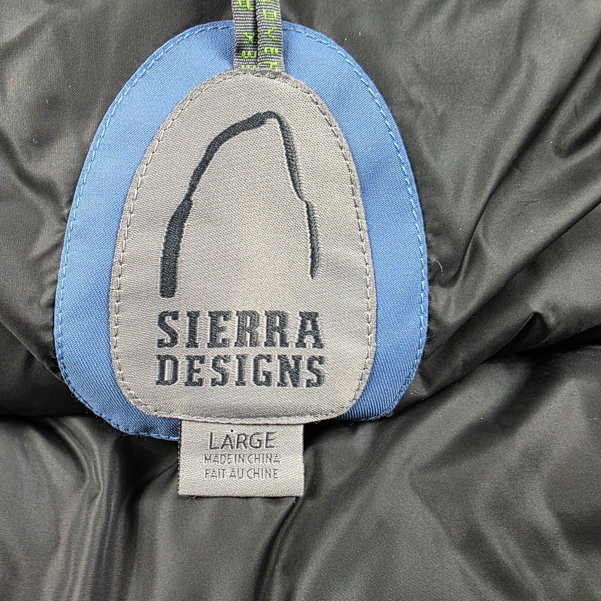 Sierra Designs Sierra Designs Down Jacket Mens Size L Waterproof Blue Puffe Size US L / EU 52-54 / 3 - 6 Thumbnail