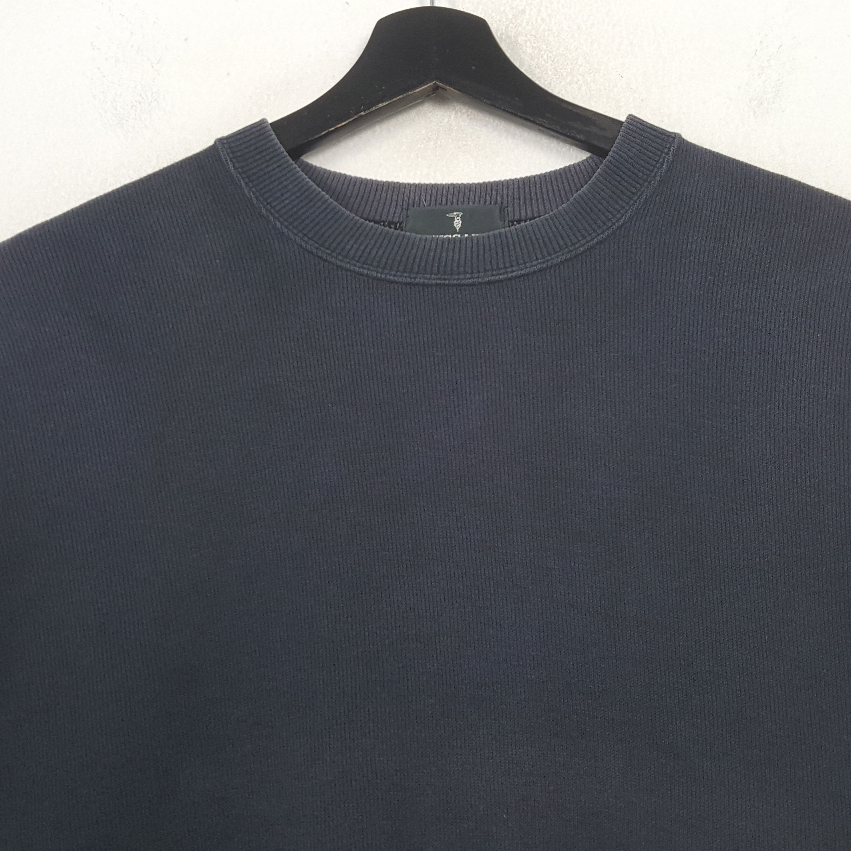 Trussardi Trussardi Spellout Design Sweatshirt 33 Size US XL / EU 56 / 4 - 4 Thumbnail