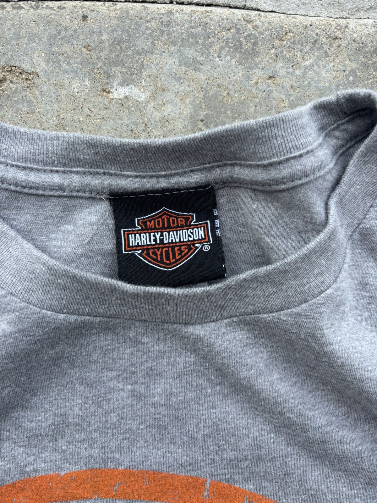 Harley Davidson × Vintage Gray Harley Davidson shirt Size US XXL / EU 58 / 5 - 2 Thumbnail