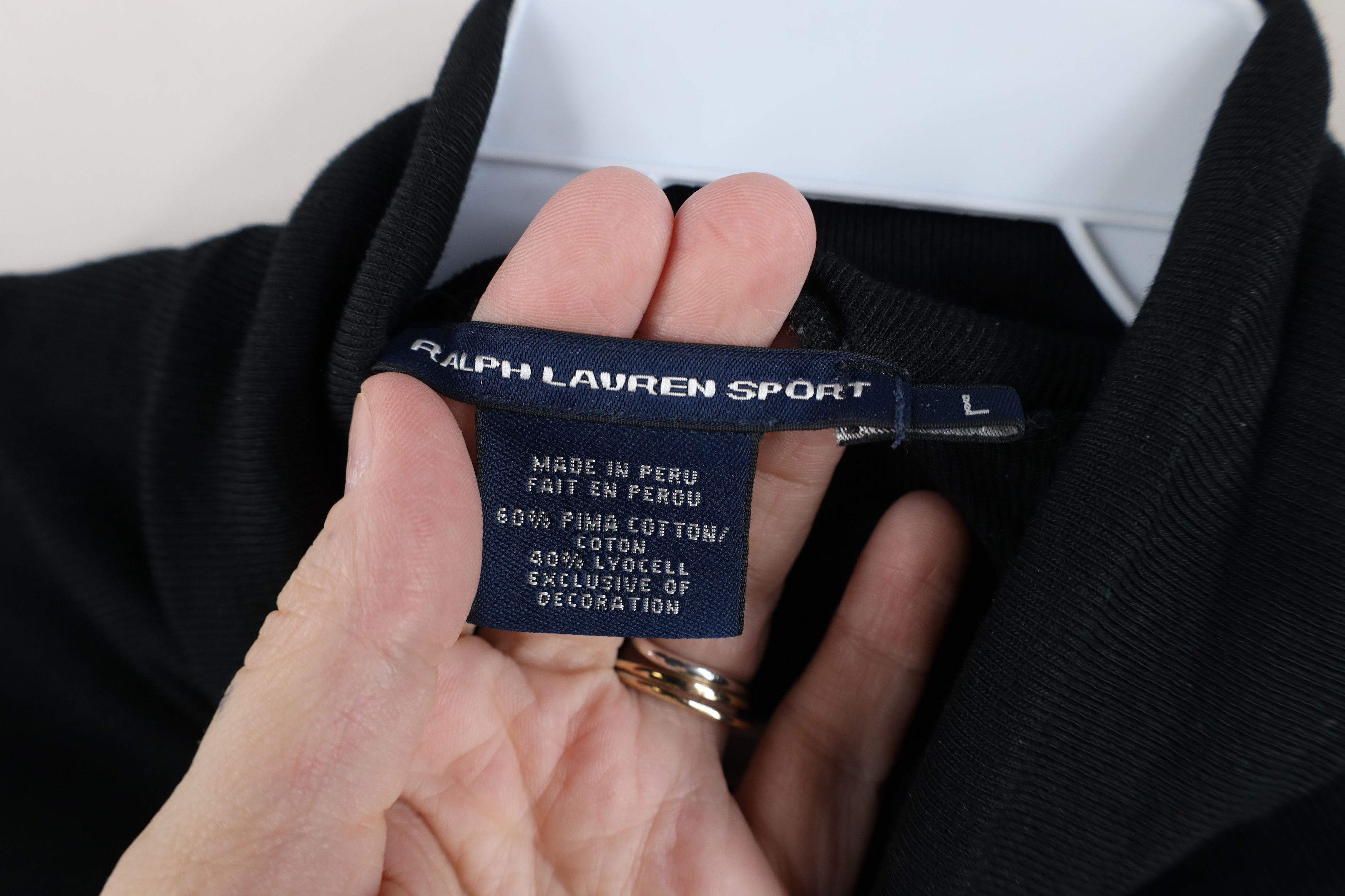 Ralph Lauren Vintage 90s Ralph Lauren Thermal Knit Turtleneck T-Shirt Size L / US 10 / IT 46 - 9 Thumbnail
