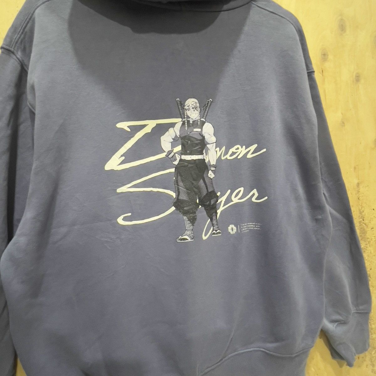 Anime × GU Demon slayer Sweatshirt Hoddie Size US L / EU 52-54 / 3 - 7 Thumbnail