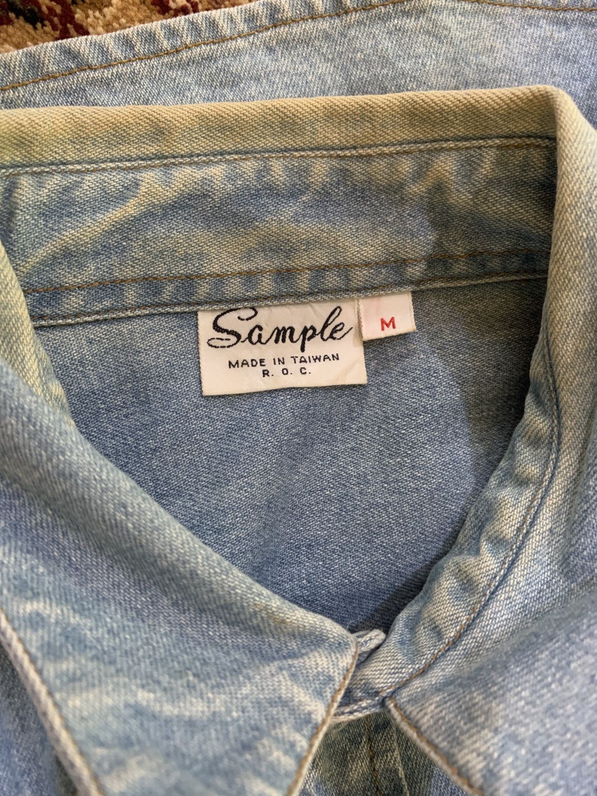 Vintage Vintage ROC Taiwan Denim Jacket Size US M / EU 48-50 / 2 - 10 Thumbnail