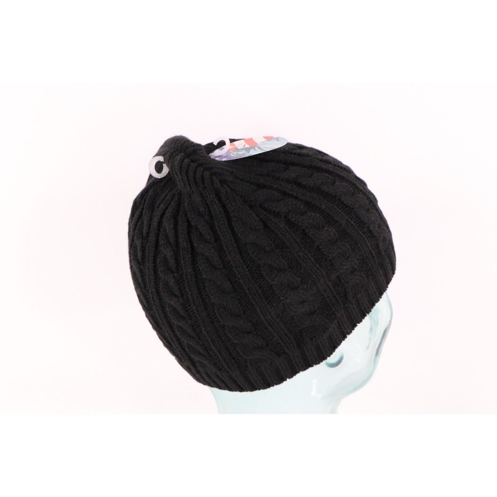 Vintage NOS Vintage 90s Streetwear Womens Chunky Cable Knit Beanie Size ONE SIZE - 4 Thumbnail