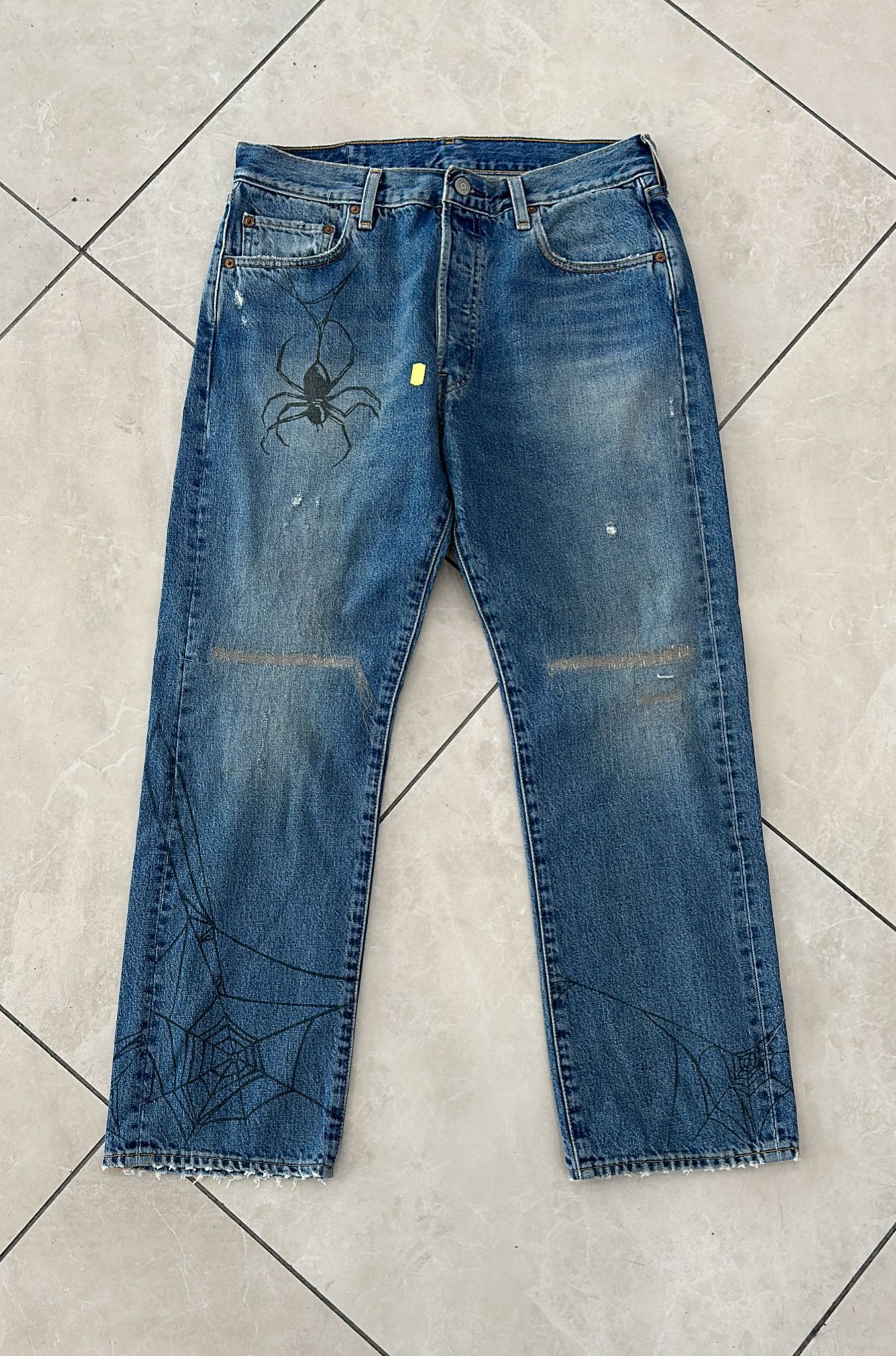 Levi's Vintage Clothing LVC Levi's Vintage Clothing 1984 501XX Tangled Web Jeans Size US 32 / EU 48 - 1 Thumbnail