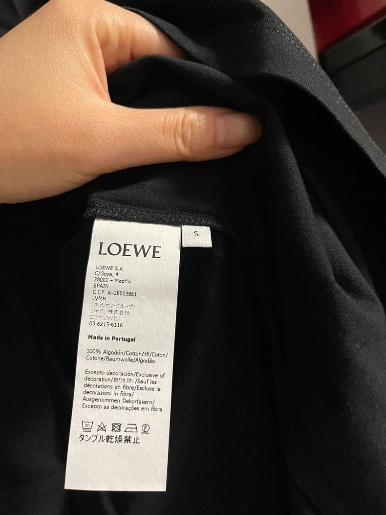 Loewe loewe black short sleeves 2504-Nextarrow Size US S / EU 44-46 / 1 - 3 Thumbnail