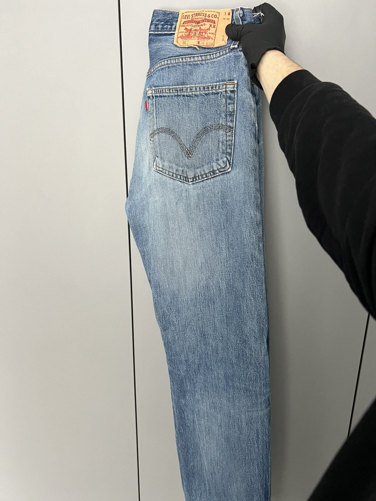 Levi's Vintage Levis 501 Blue Denim Jeans Size US 34 / EU 50 - 20 Thumbnail