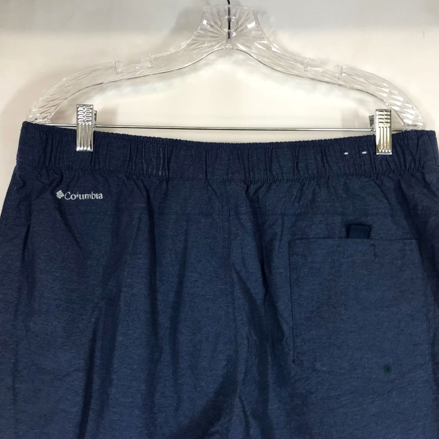 Vintage Columbia Womens 38 Blue Belted Cargo Shorts - Regular Size 26" / US 2 / IT 38 - 5 Thumbnail