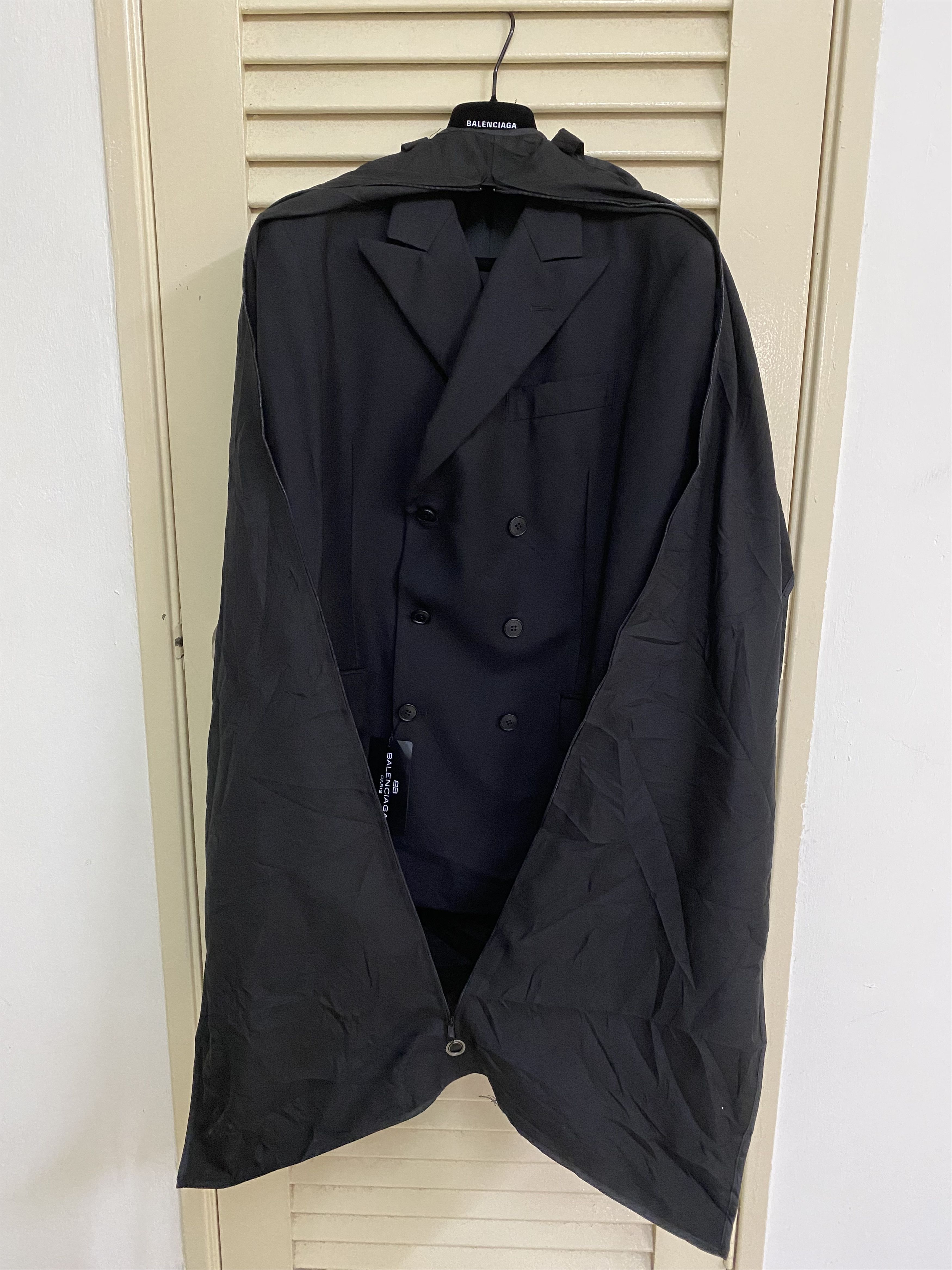 Balenciaga Nwt Double Breasted Balenciaga Blazer Suit Size 40R - 9 Thumbnail
