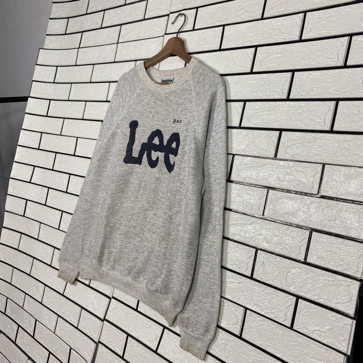 Lee 📌Vintage Sweatshirt Crewneck Lee Big Logo Size US L / EU 52-54 / 3 - 3 Thumbnail