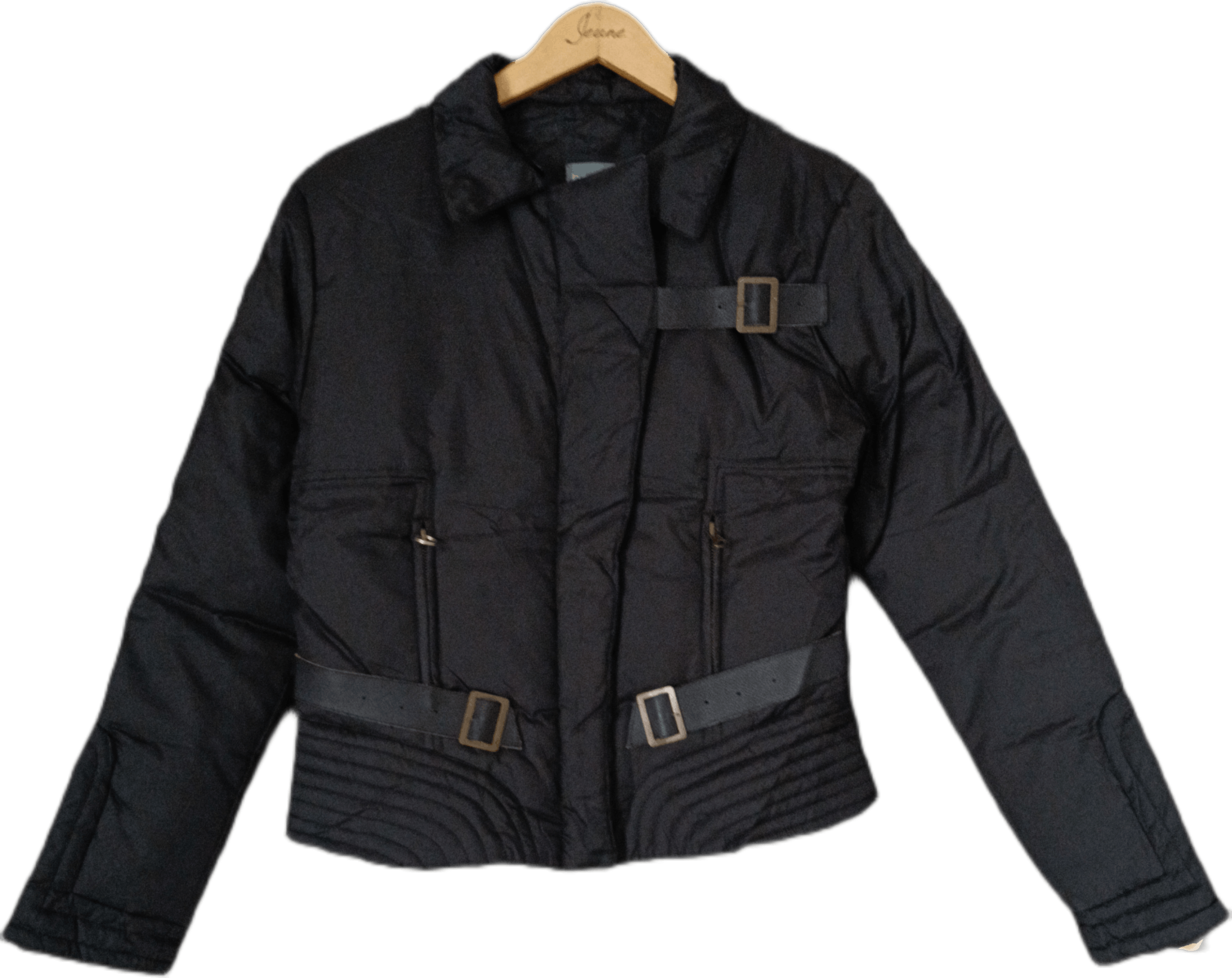 Vintage Vintage bernardi avantgarde biker down jacket Size S / US 4 / IT 40 - 1 Thumbnail