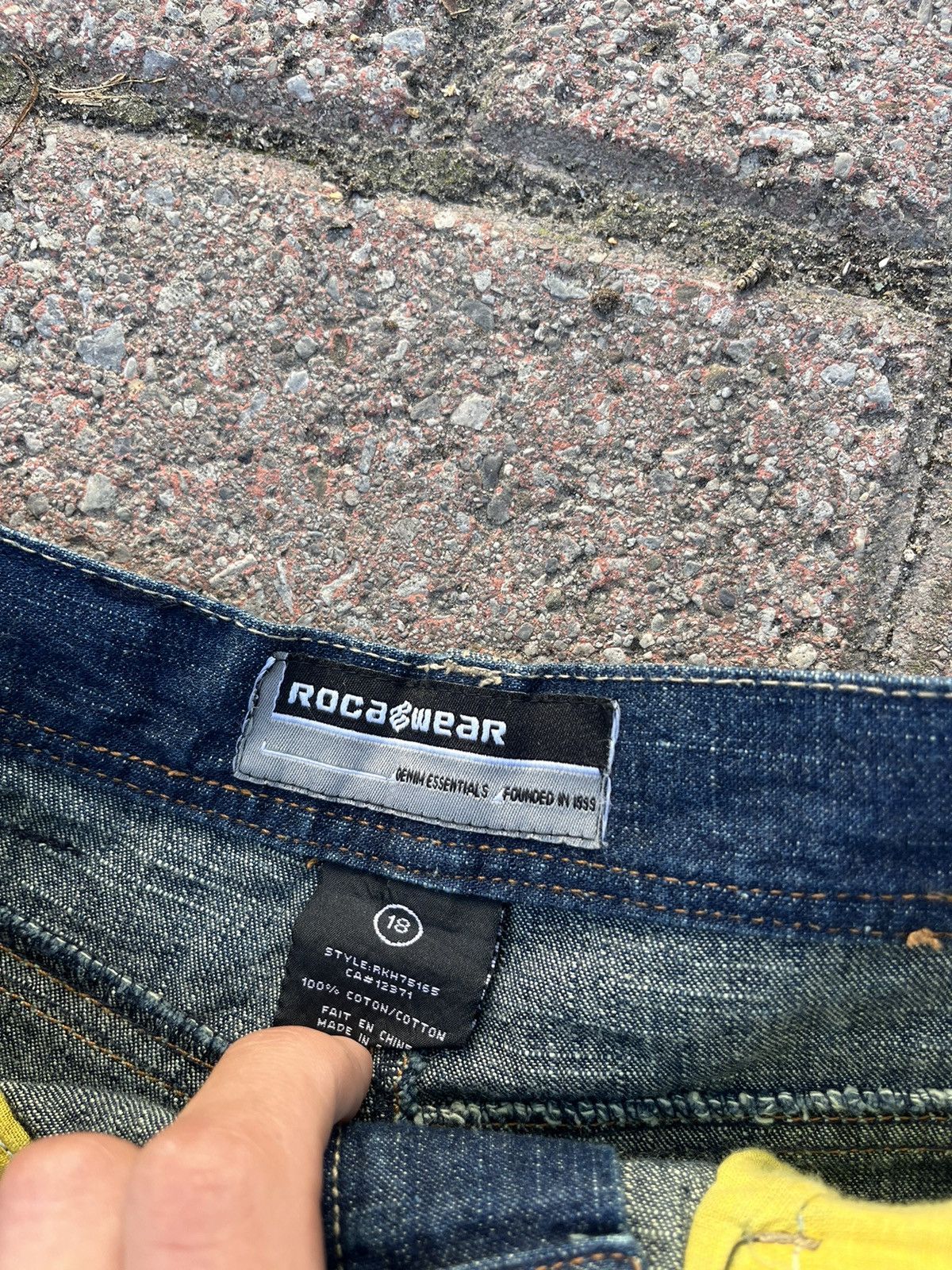 JNCO × Rocawear Rocawear y2k swag opium loose pant sk8 Size US 30 / EU 46 - 6 Thumbnail