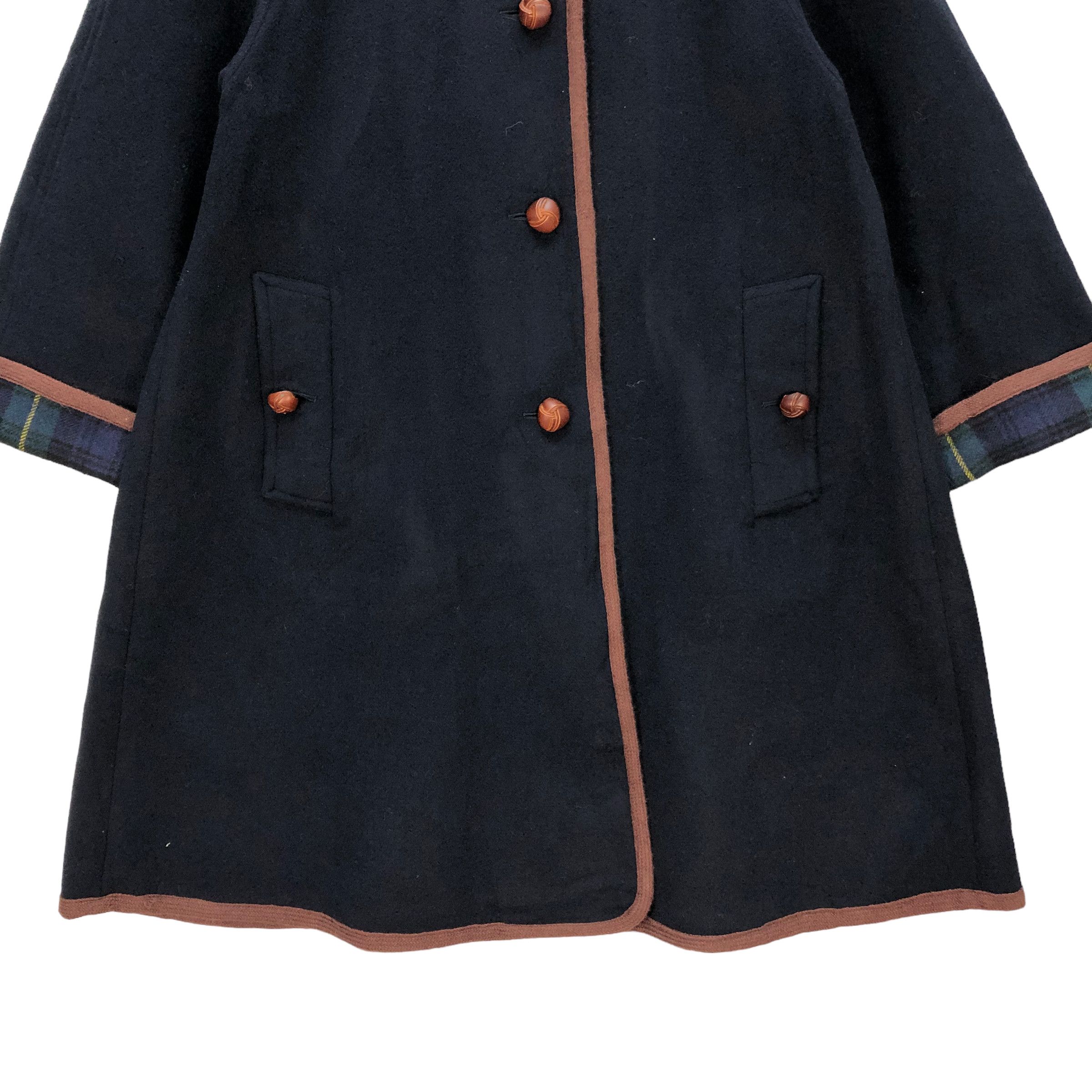 Burberry BURBERRYS MADE IN ENGLAND WOOL LONG COAT #7344-131 Size M / US 6-8 / IT 42-44 - 3 Thumbnail