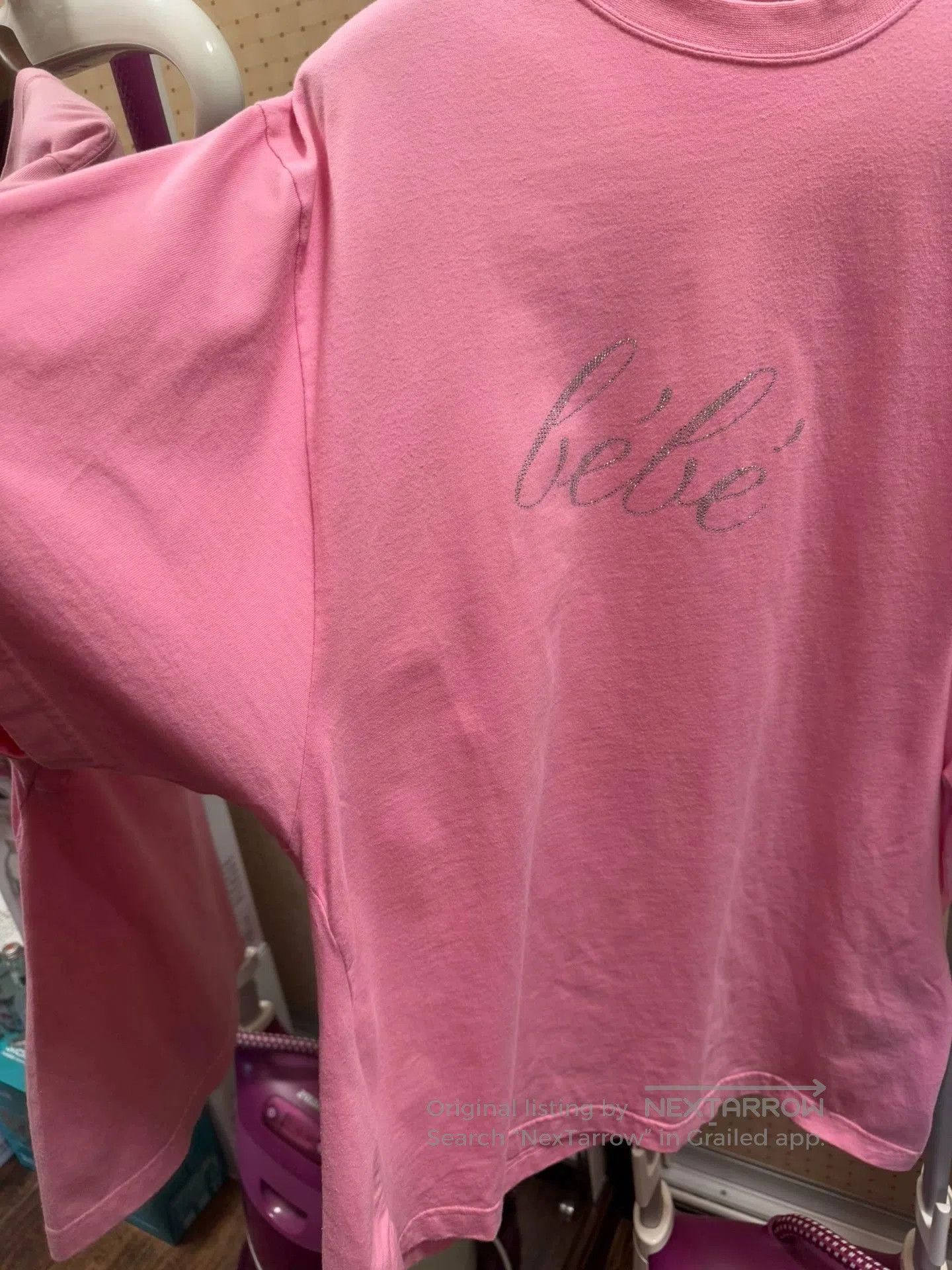Balenciaga balenciaga ss22 pink logo short sleeve t-shirt. Size US L / EU 52-54 / 3 - 9 Thumbnail