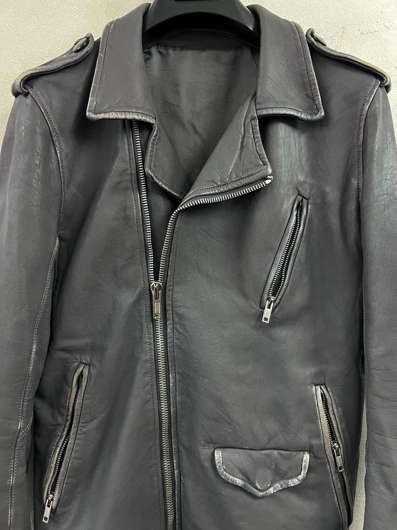 Rick Owens Rick owens Leather motorcycle jacket Size US S / EU 44-46 / 1 - 2 Thumbnail