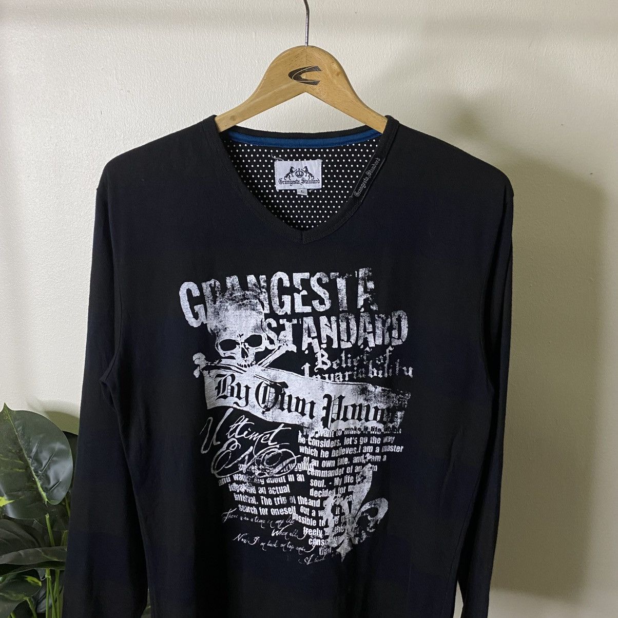 If Six Was Nine Seditionaries Poem Cyber Gothic Punk Grunge Glam Rock LS Tee Size US M / EU 48-50 / 2 - 2 Thumbnail