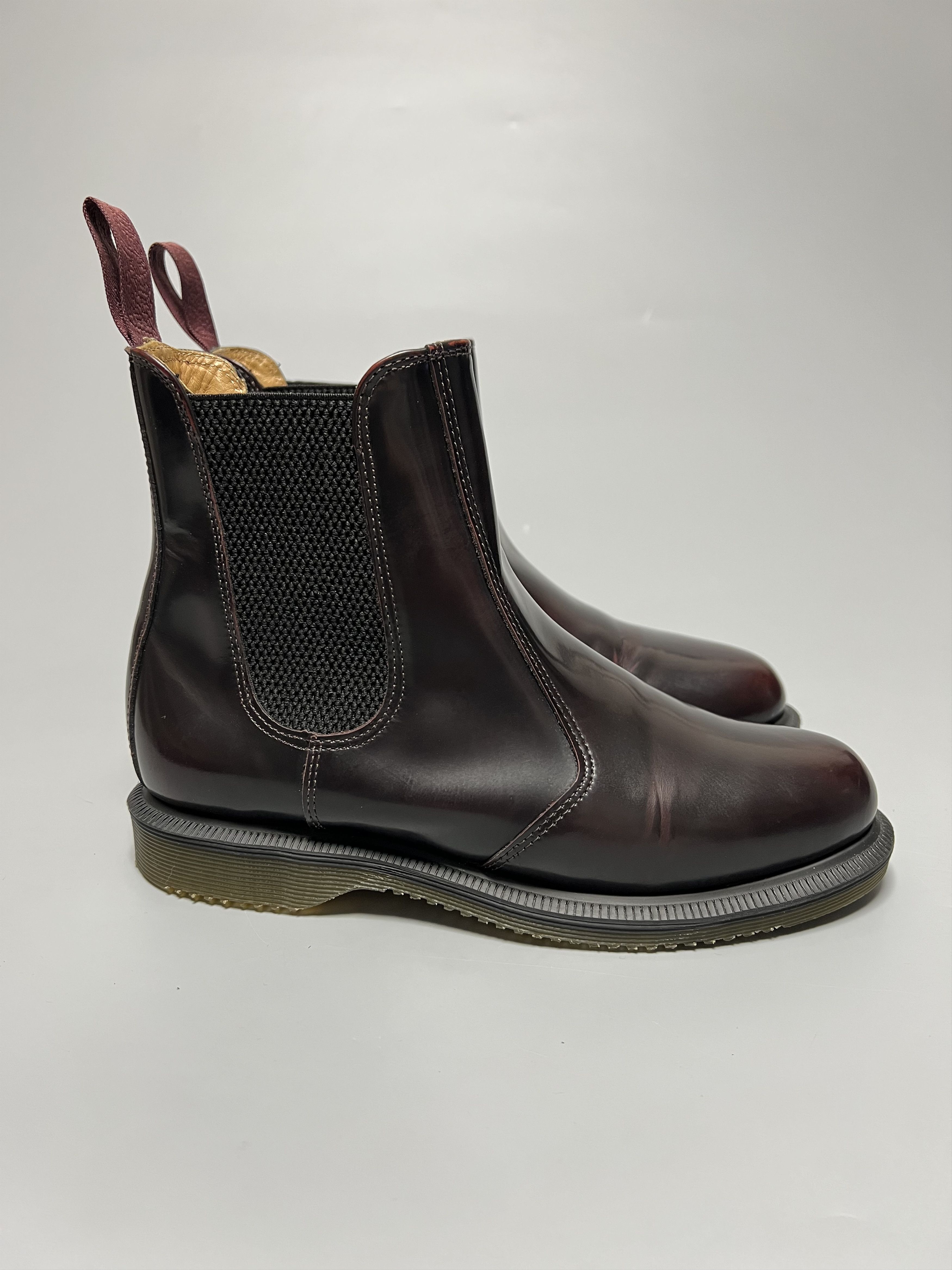 Dr. Martens Dr. Martens Flora Women's Cherry Red Chelsea Boots Shoes Size US 6 / IT 36 - 1 Thumbnail