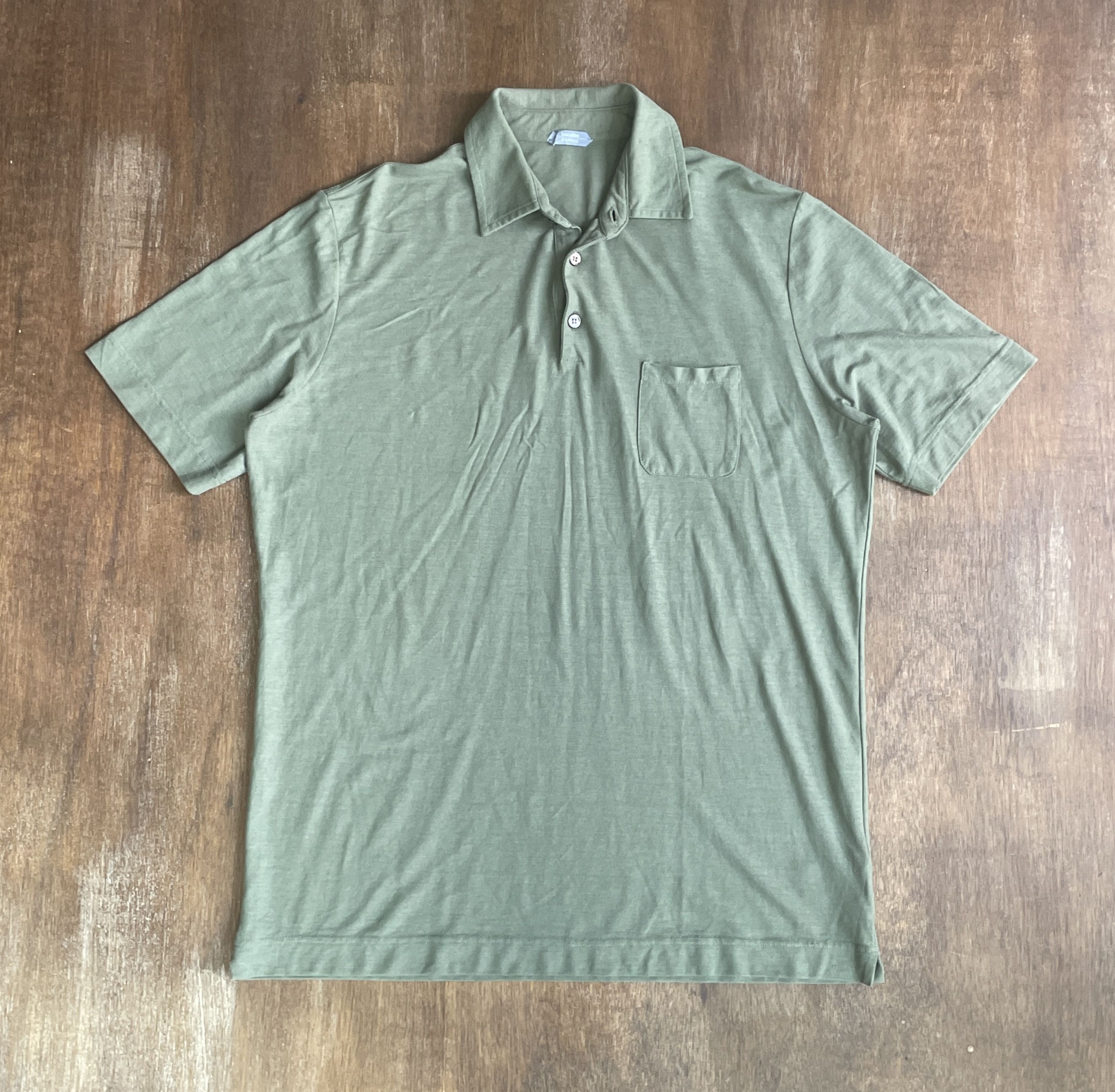 Zanone ZANONE Ice Cotton Classic Polo Made in Italy Size US M / EU 48-50 / 2 - 1 Thumbnail