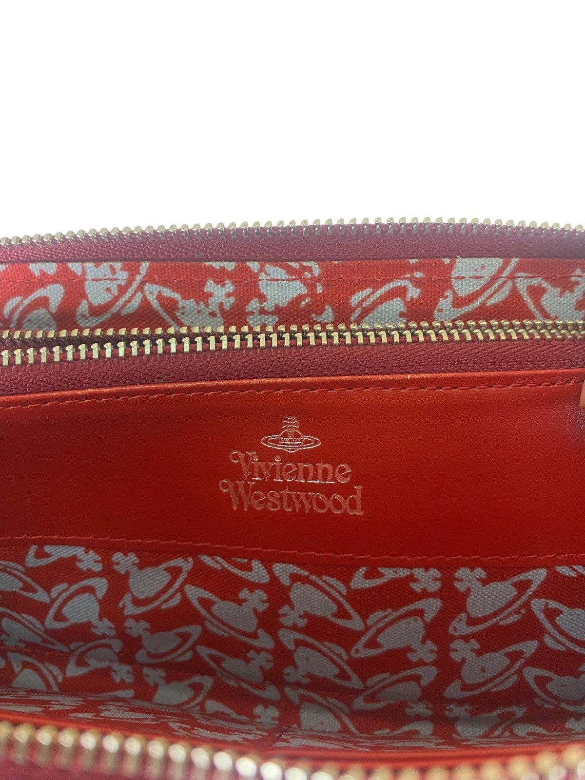 Vivienne Westwood Vivienne Westwood Water Orb Round Zipper Long Wallet Size ONE SIZE - 10 Thumbnail