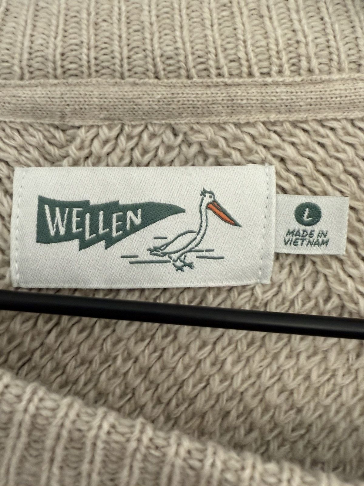 Wellen Surf Wellen - Recycled Wool Diamond Crewneck Sweater Size US L / EU 52-54 / 3 - 2 Thumbnail