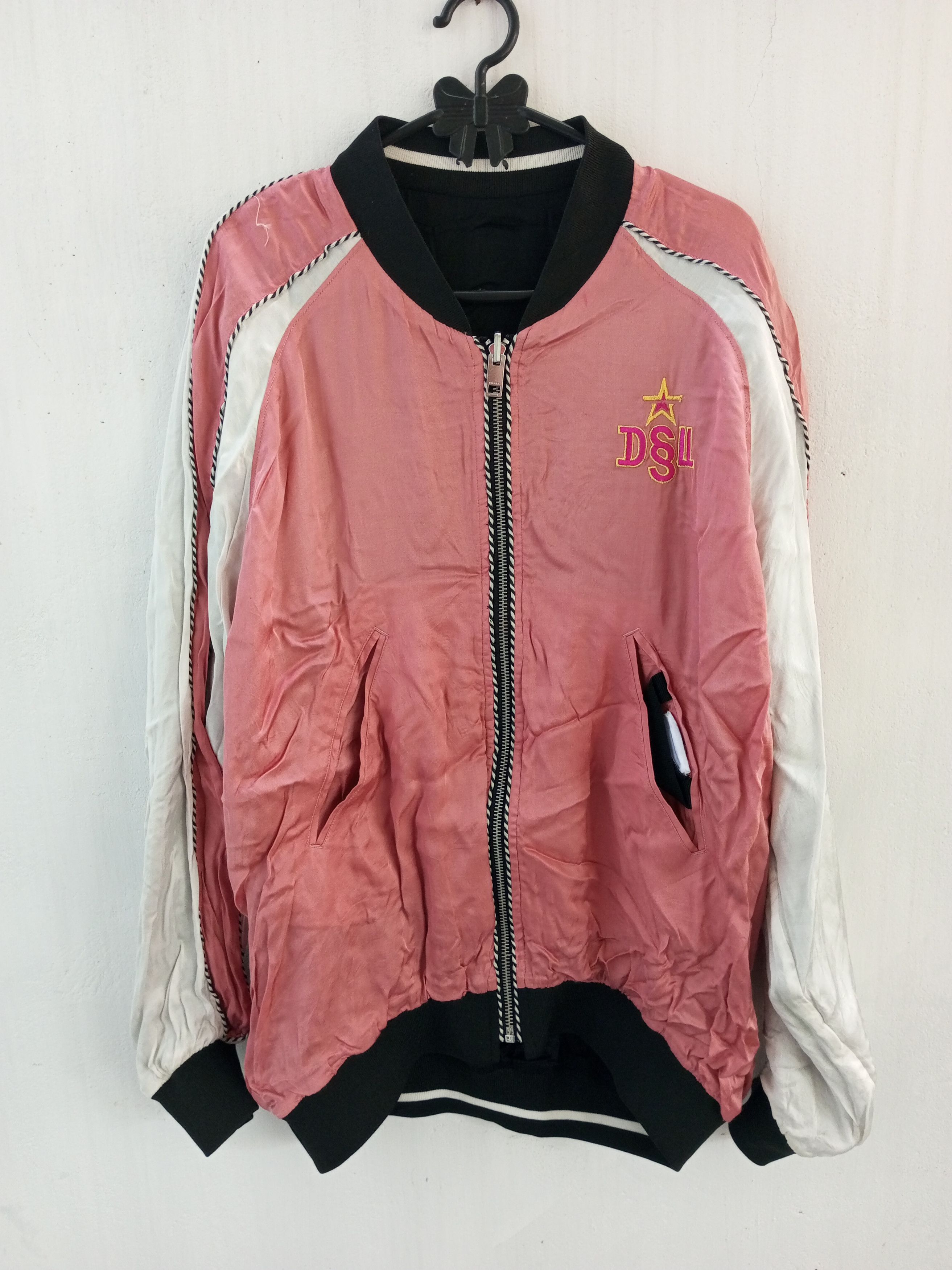 Diesel Reversible Diesel Sukajan Style Varsity Embroidery Jacket Size US L / EU 52-54 / 3 - 20 Thumbnail
