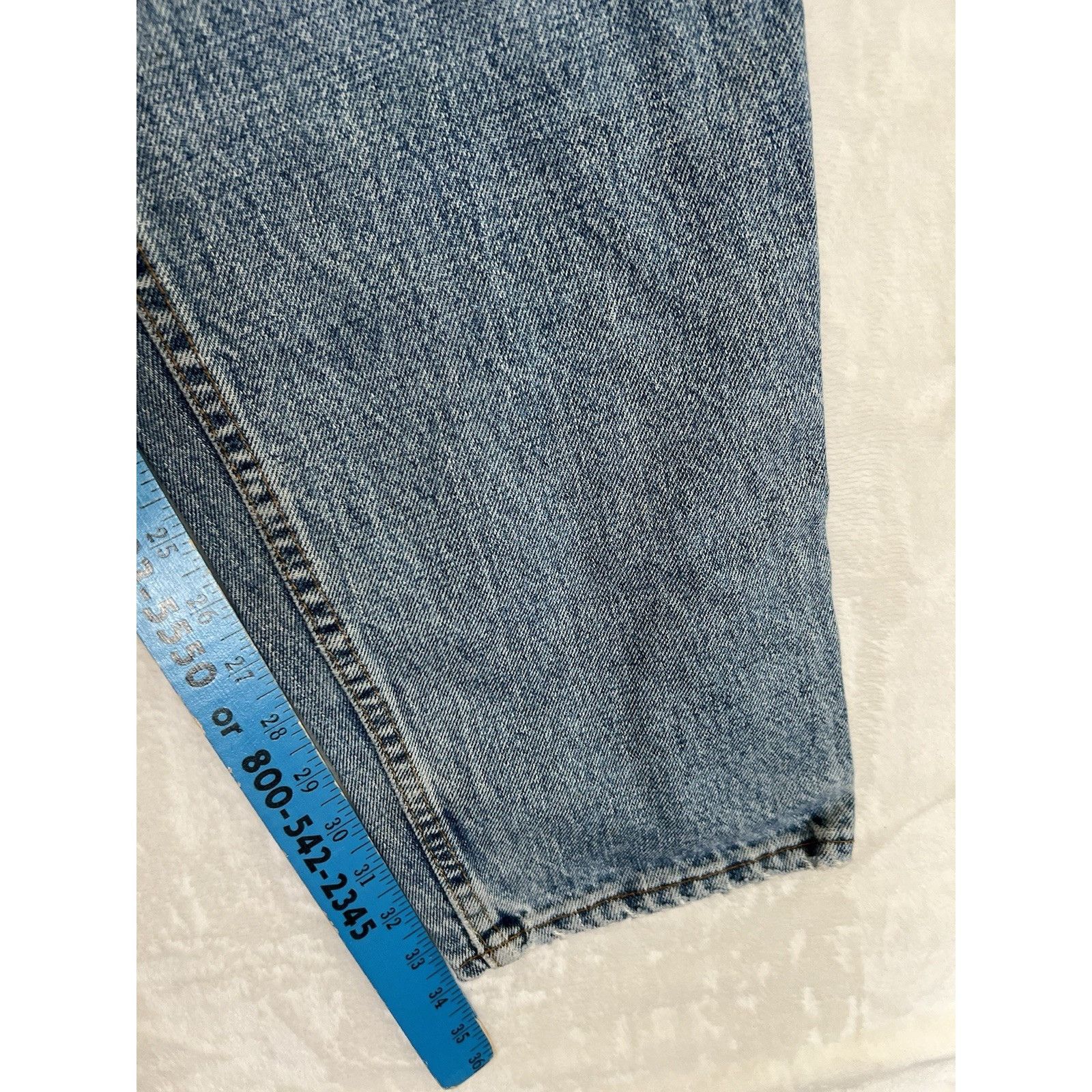 Levi's Vintage Levi’s 550 Blue Denim Jeans Size 34x34 Relax Fit Tap Size US 34 / EU 50 - 6 Thumbnail