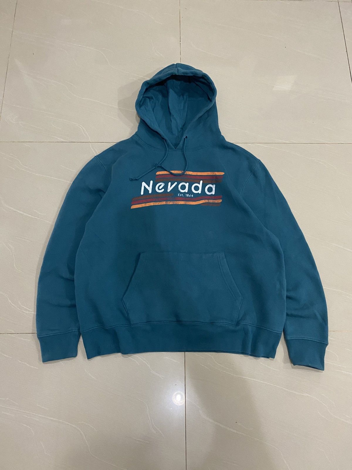 Vintage State of Mine Nevada Hoodie Size US XL / EU 56 / 4 - 1 Thumbnail