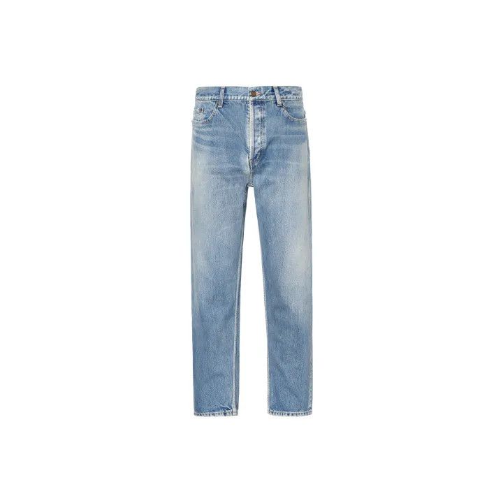 Saint Laurent Paris Saint Laurent High-Waisted Denim Pants Size US 32 / EU 48 - 1 Thumbnail