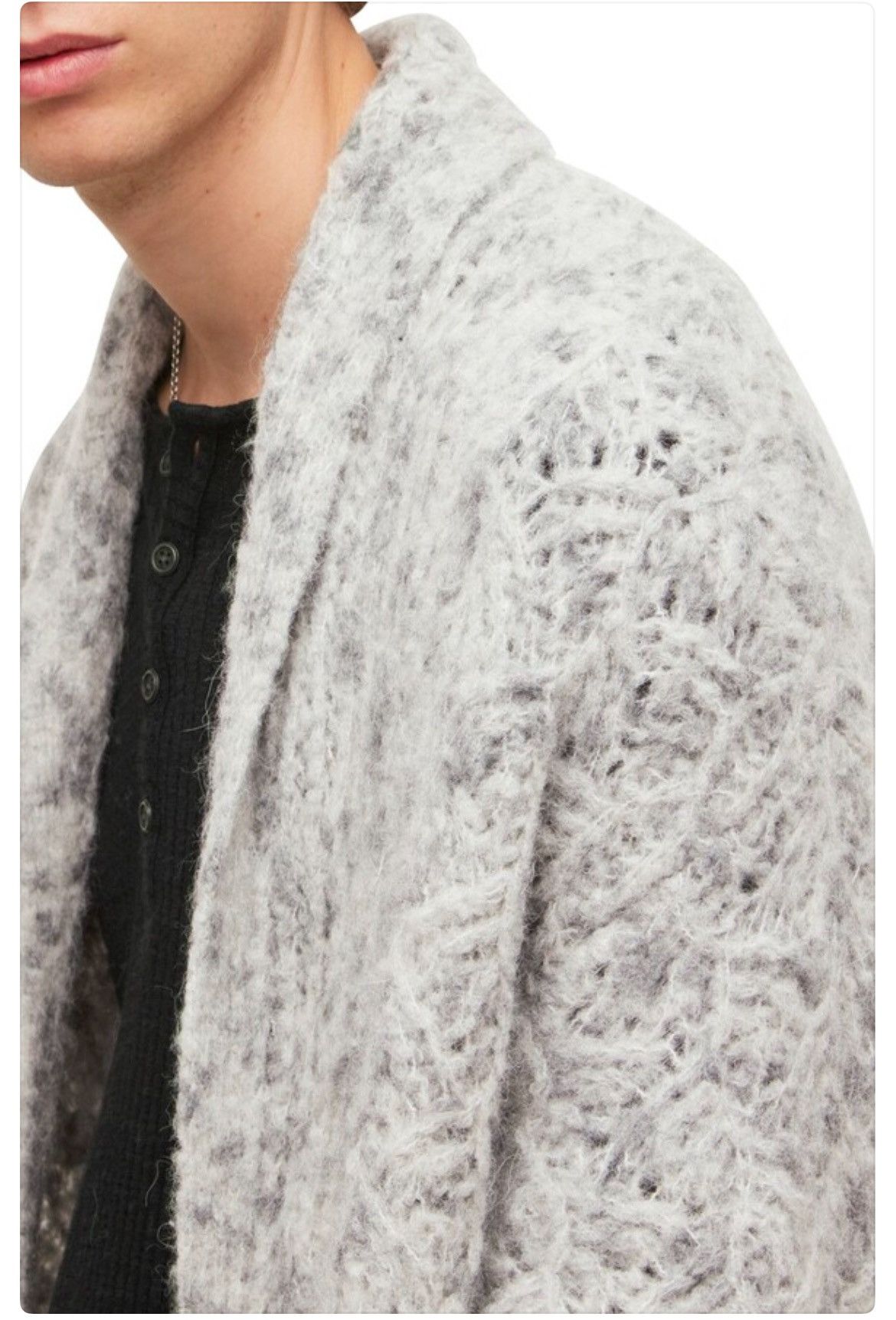 John Varvatos Audubon Shawl Collar Longline Cardigan medium Size US M / EU 48-50 / 2 - 3 Thumbnail