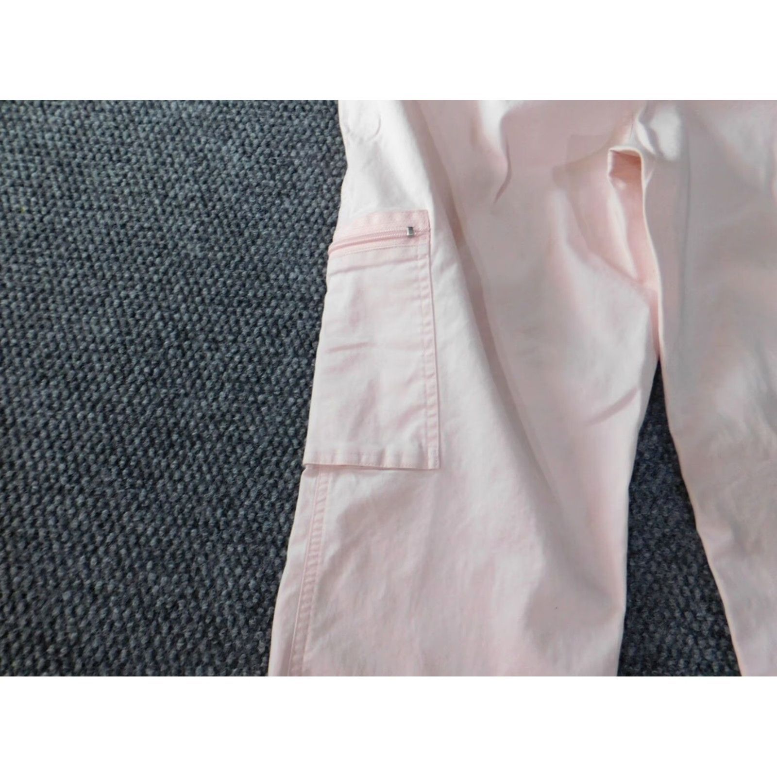 Ralph Lauren Lauren Ralph Lauren Womens Pants 10 Pink Cargo Crop Chino Straight Regular Inseam 20 in Girls? Size 24" / US 00 / IT 34 - 5 Thumbnail