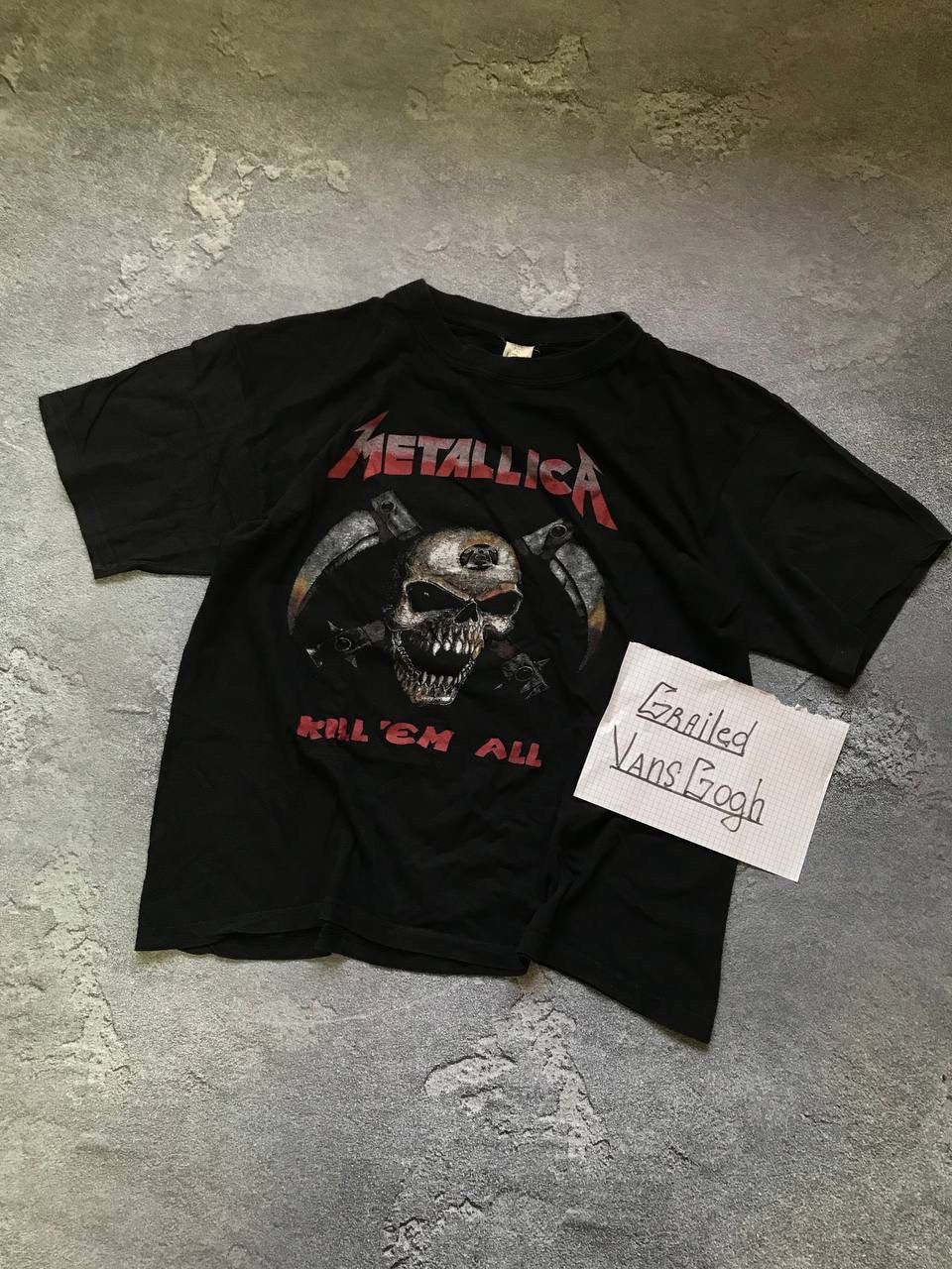 Band Tees × Metallica × Vintage Vintage Metallica Kill Em All Tee Shirt Size M Size US M / EU 48-50 / 2 - 1 Thumbnail