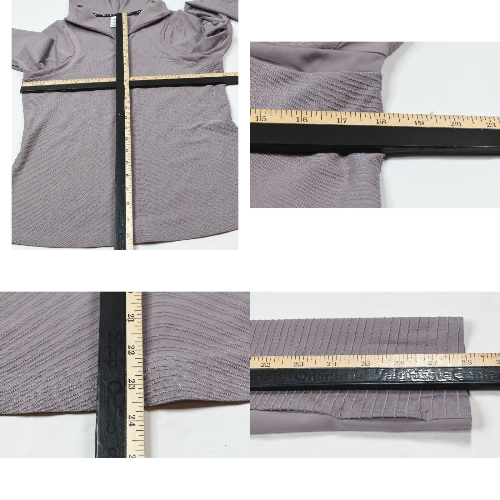 Nike Nike Therma-Fit ADV Division Running Mid-Layer Top Purple Stretch Womens Medium Shirt Size M / US 6-8 / IT 42-44 - 8 Thumbnail