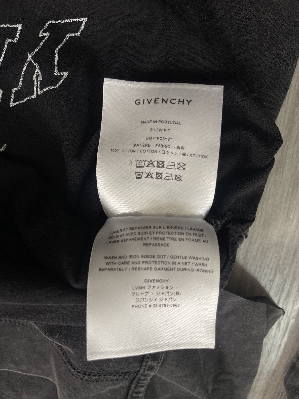 Givenchy Givenchy Multi-layered long sleeve T-Shirt Matthew Williams Size US M / EU 48-50 / 2 - 10 Thumbnail