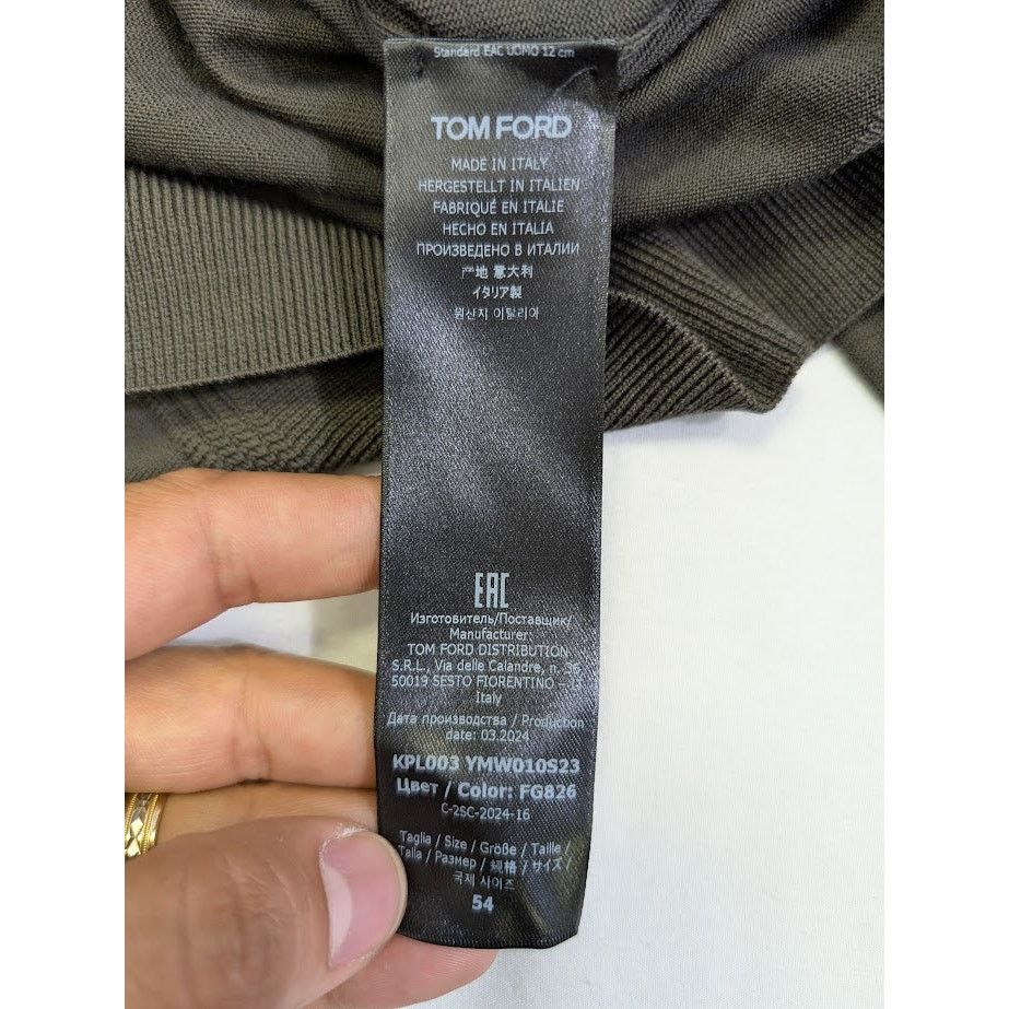 Tom Ford o1rshd1 Polo Shirt in Black Size US L / EU 52-54 / 3 - 12 Thumbnail