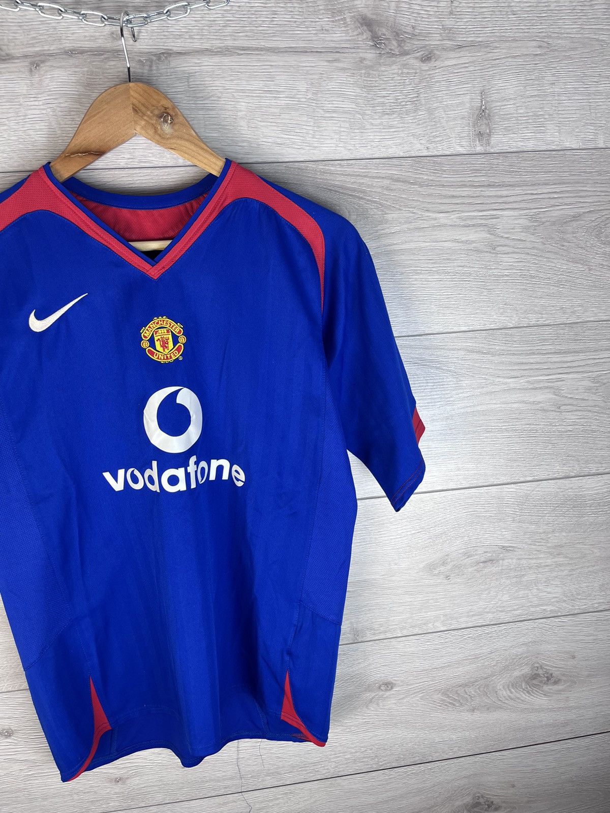 Nike Vintage Jersey Nike Manchester United Vodafone 2004/05 Size US S / EU 44-46 / 1 - 3 Thumbnail