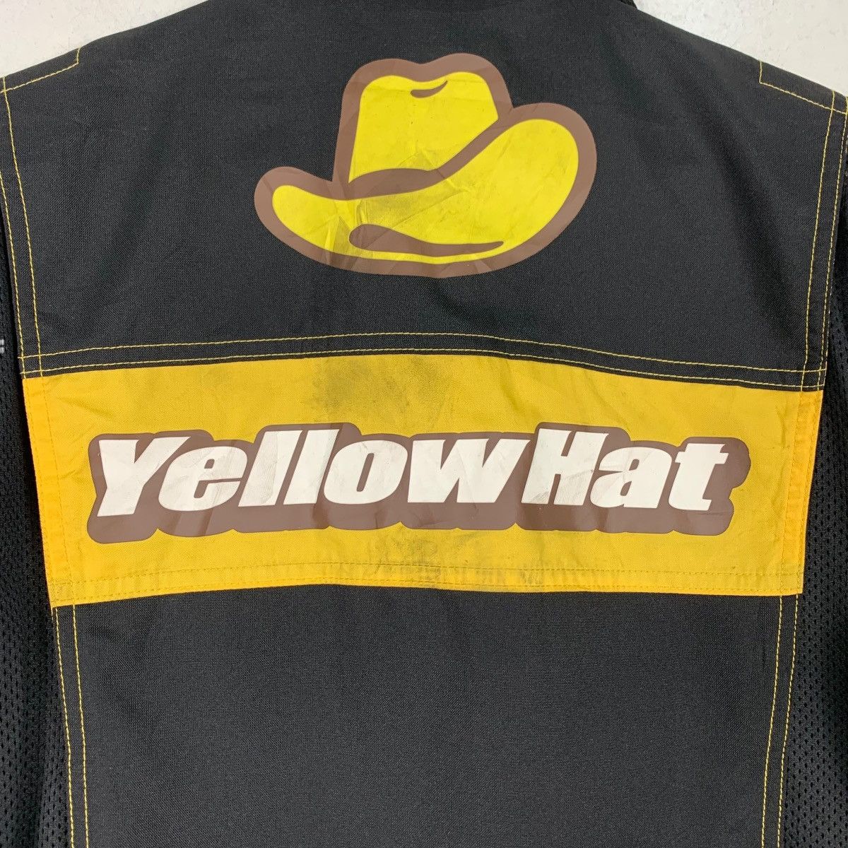 Japanese Brand YELLOW HAT Big Logo Coverall #0300-C14 Size US 36 / EU 52 - 3 Thumbnail