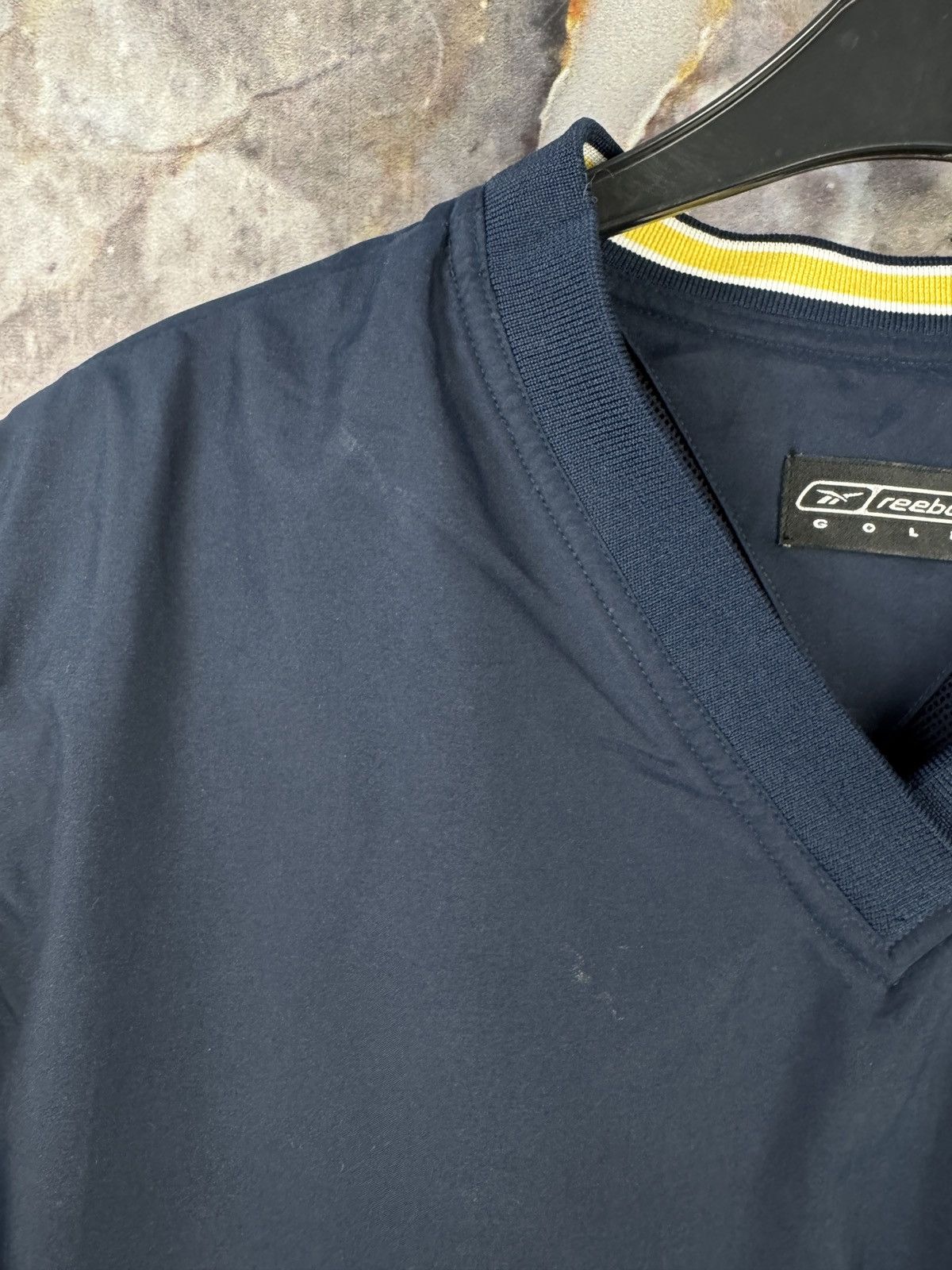 Reebok Men’s Reebok Golf Navy Sleeveless Vest Pullover Size XL Size US XL / EU 56 / 4 - 10 Thumbnail