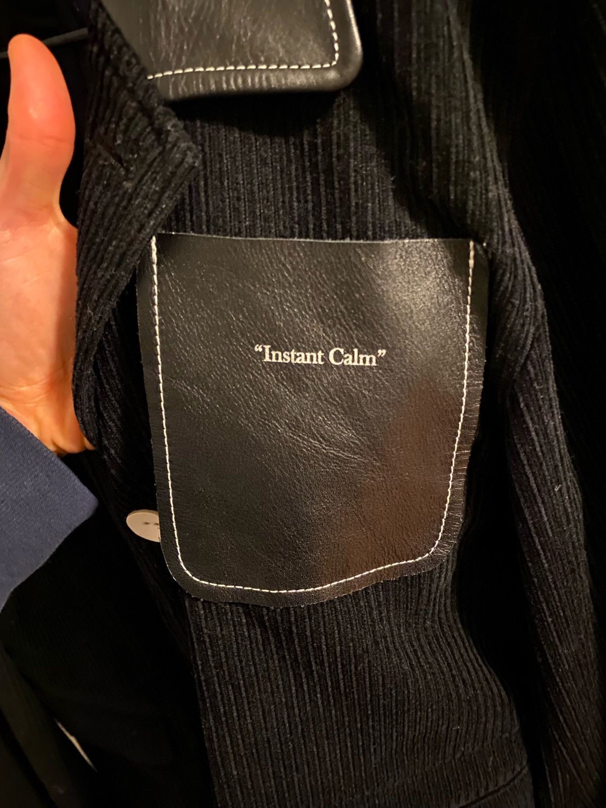 Undercover 16aw instant calm wool corduroy cow leather jacket Size US L / EU 52-54 / 3 - 7 Thumbnail