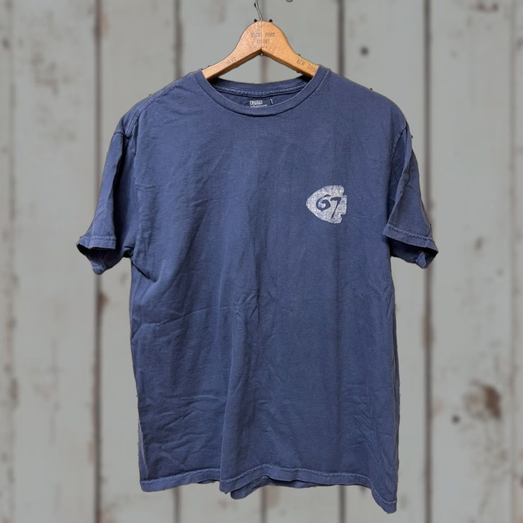 Polo Ralph Lauren VINTAGE Polo Ralph Lauren T-Shirt Crew Neck L Blue 67 New York Mens Regular Size L Logo Size US L / EU 52-54 / 3 - 1 Thumbnail