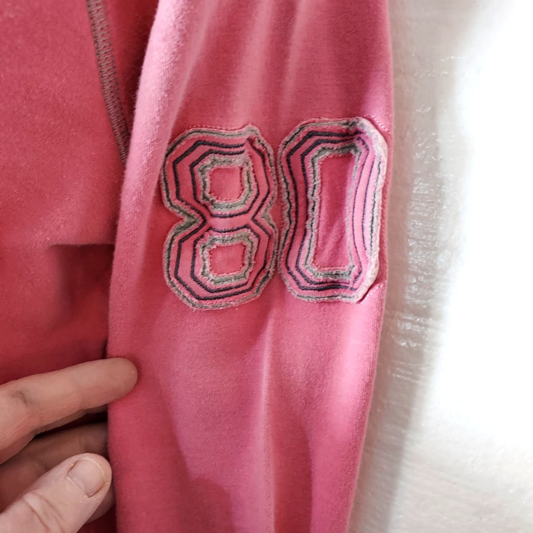 Pinko Victoria's Secret Pink Womens Size Small Bubble Gum Pink full zip Hoodie Size S / US 4 / IT 40 - 5 Thumbnail