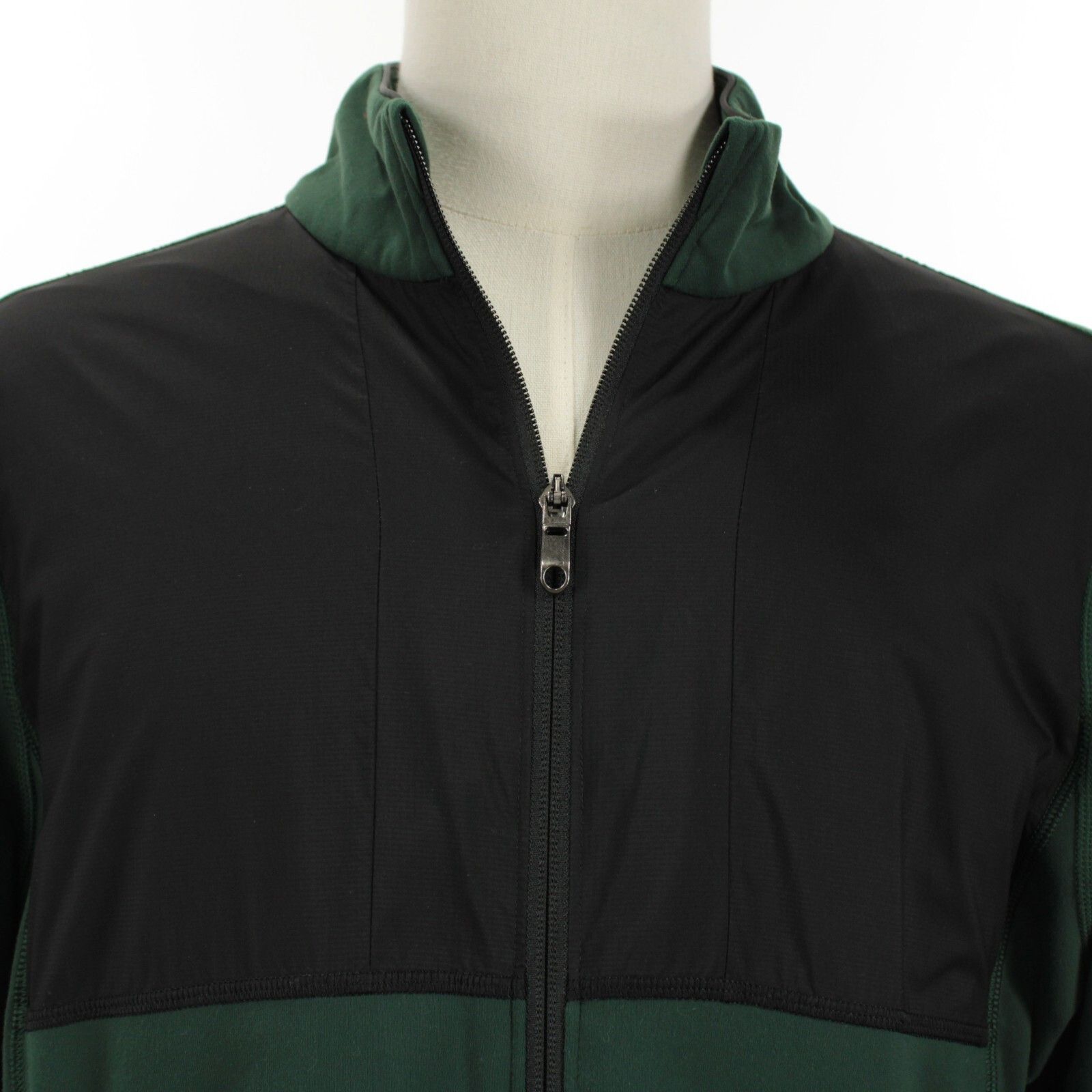Lululemon Lululemon Full Zip Lightweight Sweatshirt Size L in Green Size US L / EU 52-54 / 3 - 2 Thumbnail