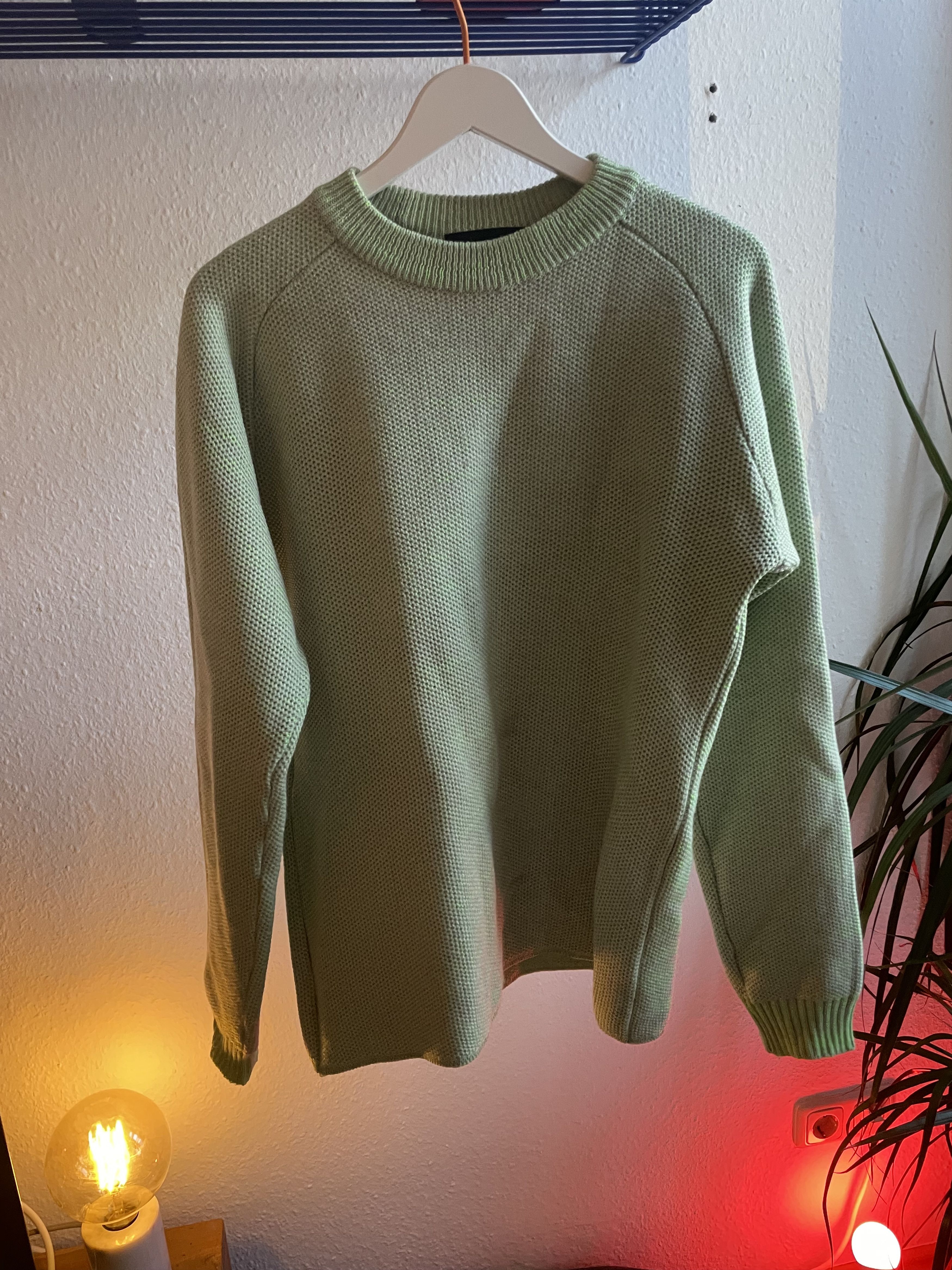 Mugler Green Neon Thread Wool Mix Size US M / EU 48-50 / 2 - 1 Thumbnail