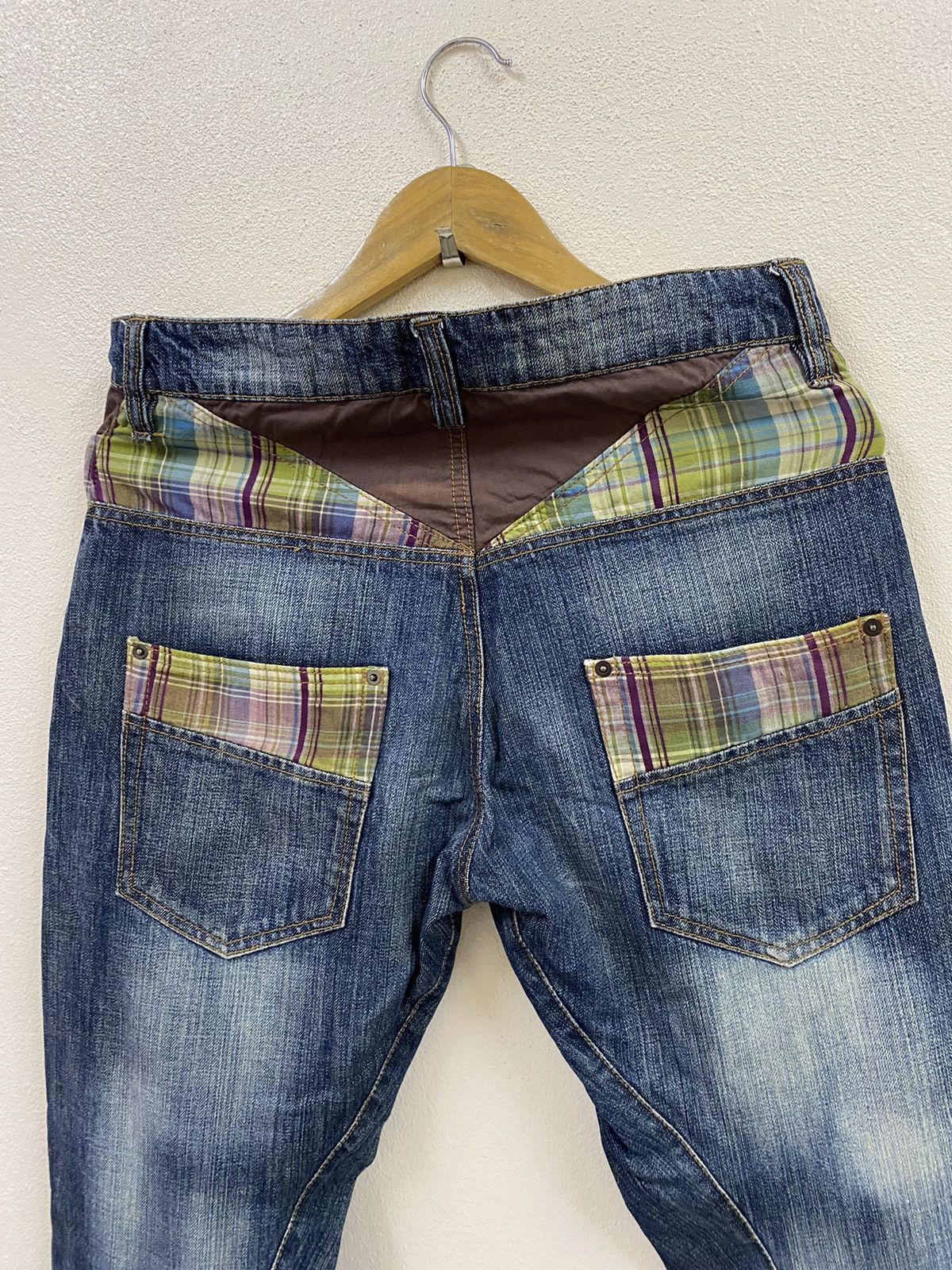 Japanese Brand Vtg Breathmint Denim Double Waist Multi Pocket Size US 34 / EU 50 - 8 Thumbnail