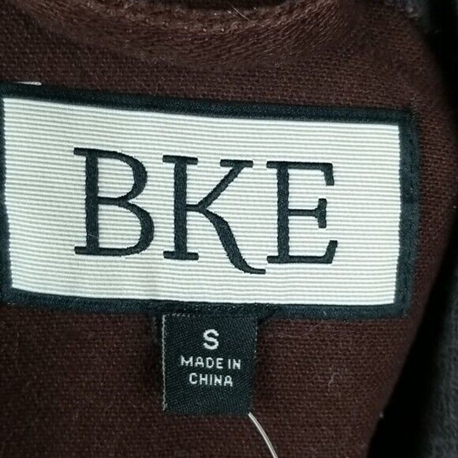 BKE BKE Flyaway Jacket Brown Y2K Sweater Cardigan Moto Biker Size S / US 4 / IT 40 - 6 Thumbnail