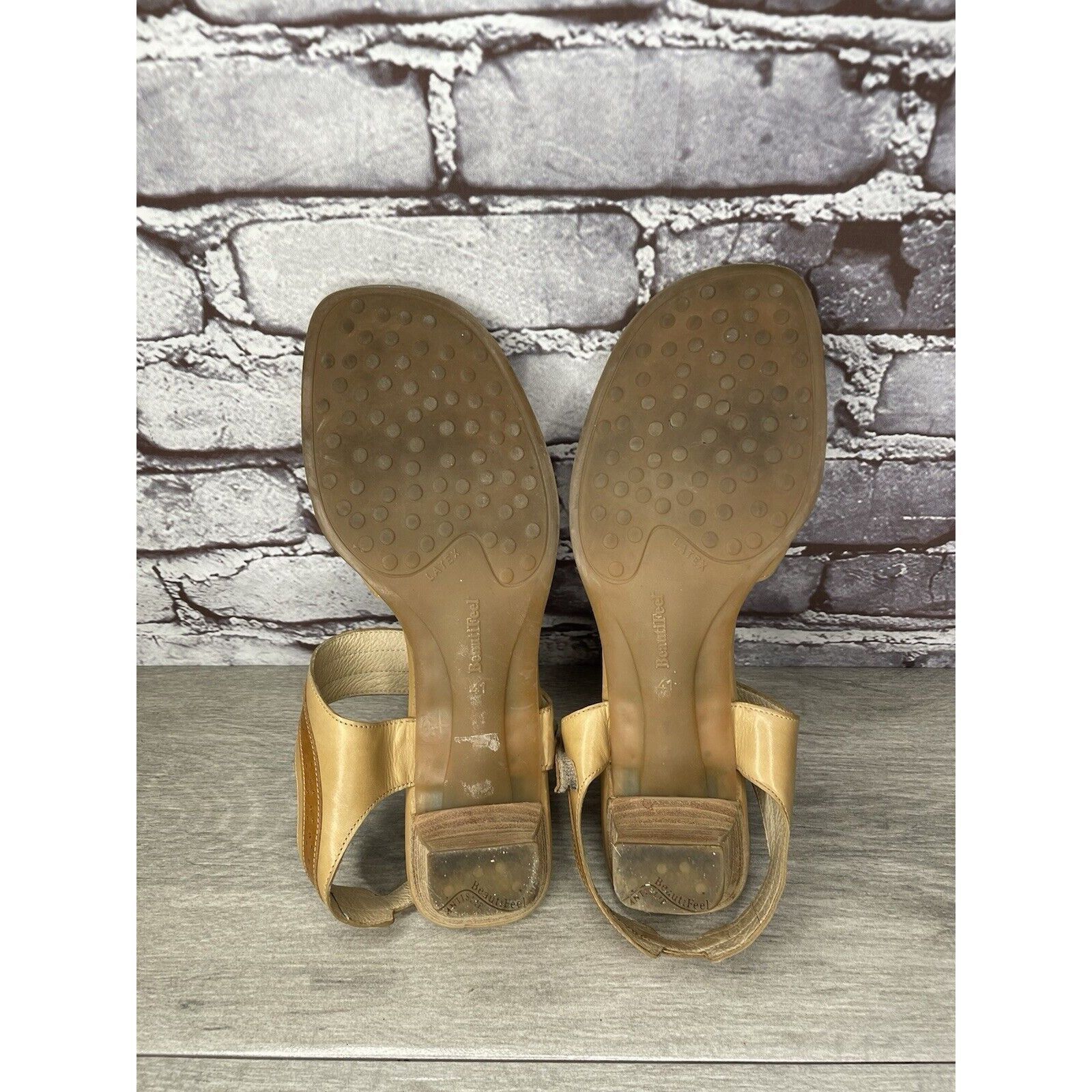 Other Beautifeel Brown Leather Casual Heel Strappy Sandals Women’s Size US 10.5 / IT 40.5 - 7 Thumbnail