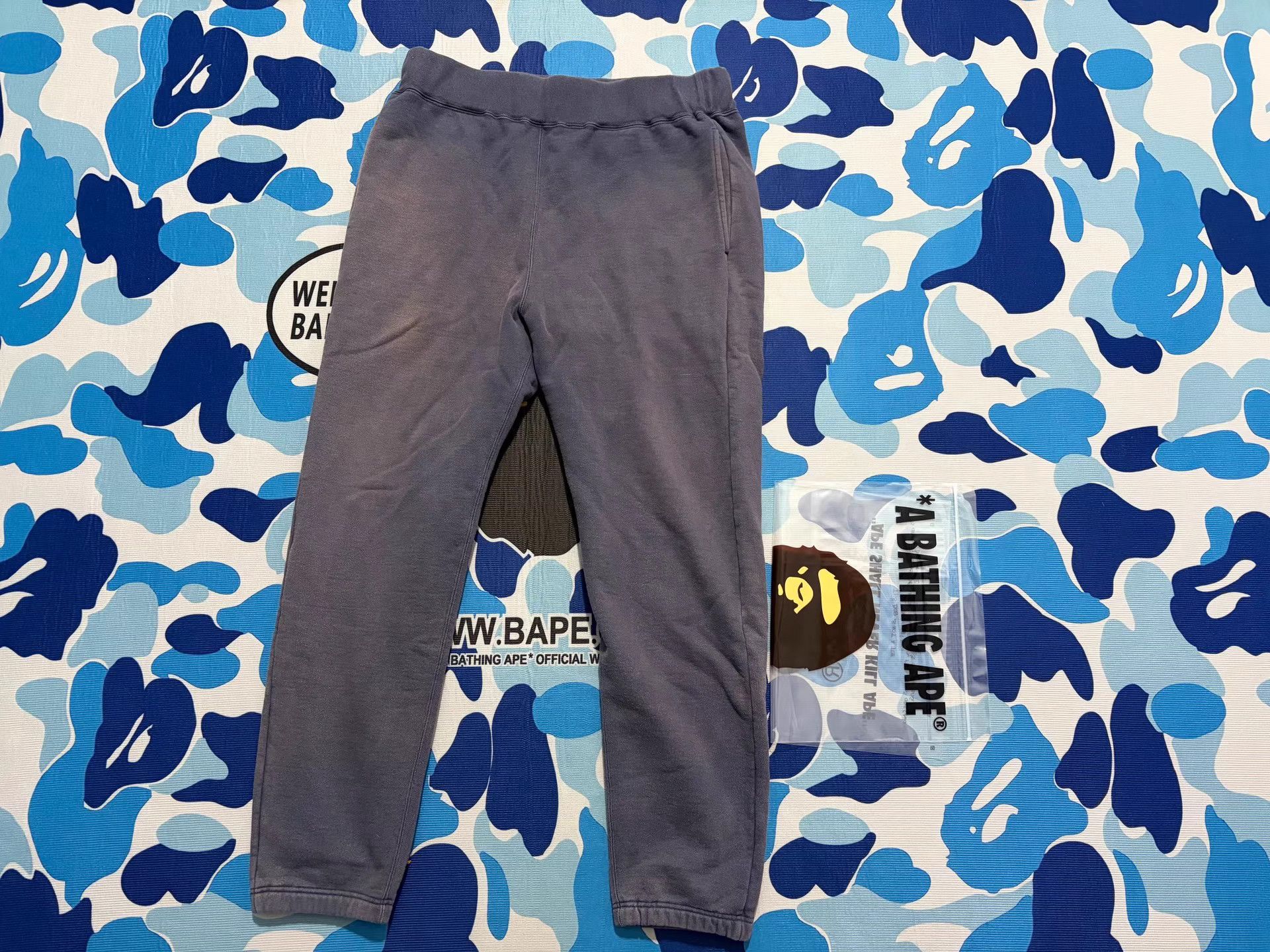 Bape BAPE Men's Knit Casual Pants Size US 37 - 1 Thumbnail