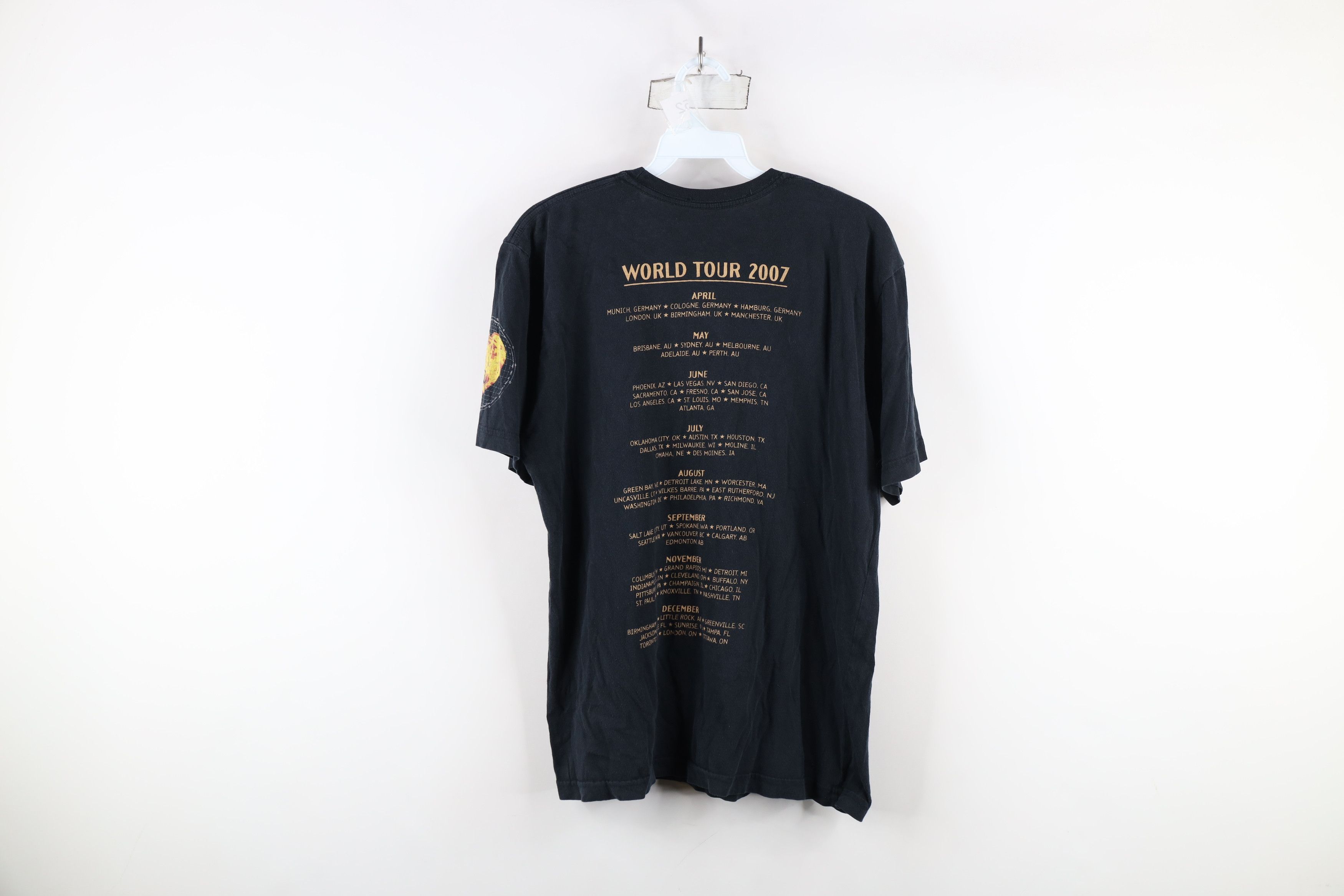 Vintage Vintage World Tour Keith Urban Band T-Shirt Black Cotton Size M / US 6-8 / IT 42-44 - 12 Thumbnail
