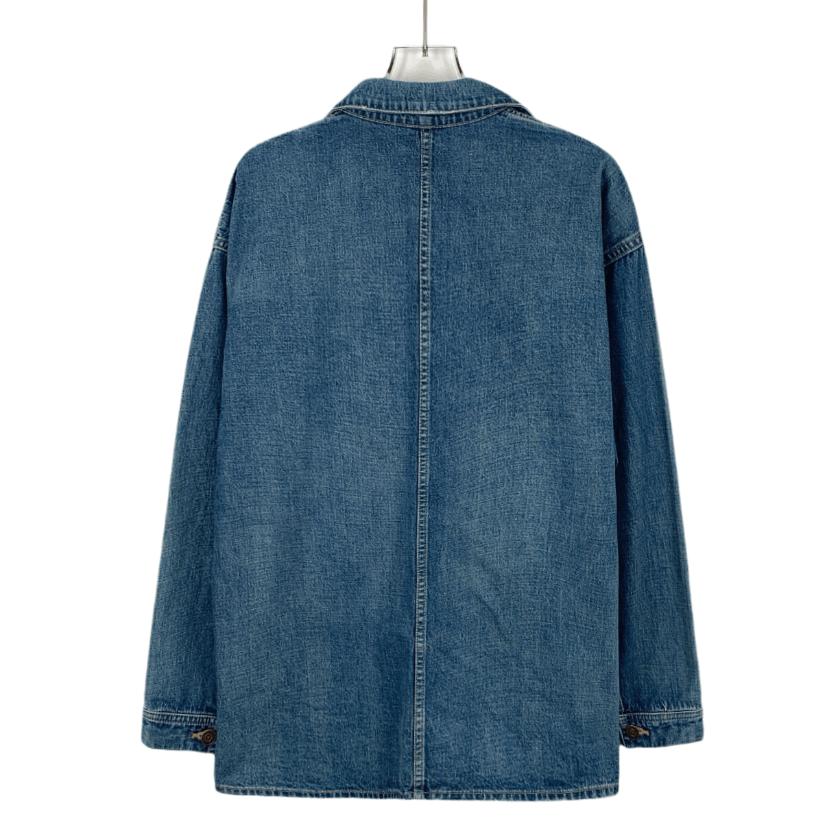 Celine Celine Blue Horn Button Cotton Denim Jacket S Size S / US 4 / IT 40 - 7 Thumbnail
