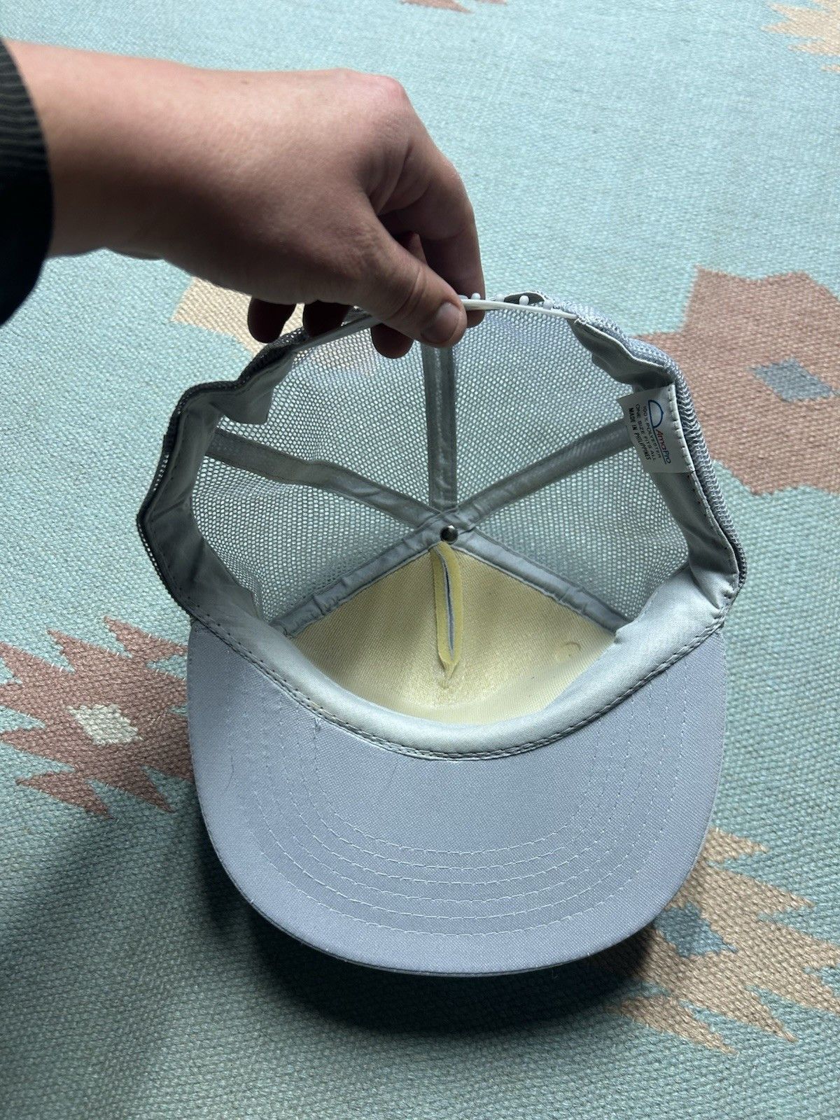 Vintage Trucker hat Oregon coast big patch ocean water boat nature Size ONE SIZE - 6 Thumbnail