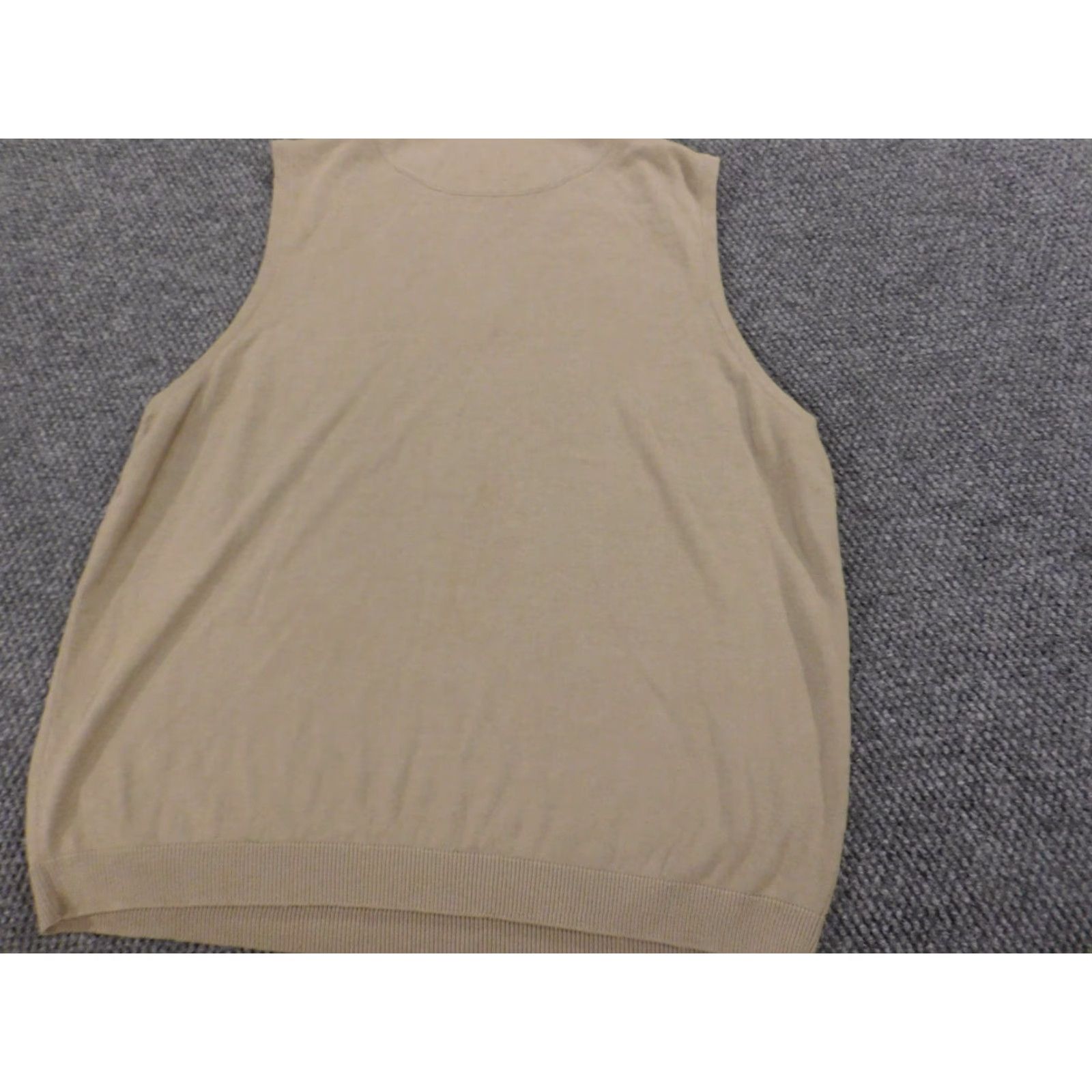 Cutter & Buck Cutter & Buck Sweater Pullover V-Neck XL Beige Mens Knit Pullover Regular Long Sleeve Logo Modern Fall Winter Size US XL / EU 56 / 4 - 7 Thumbnail