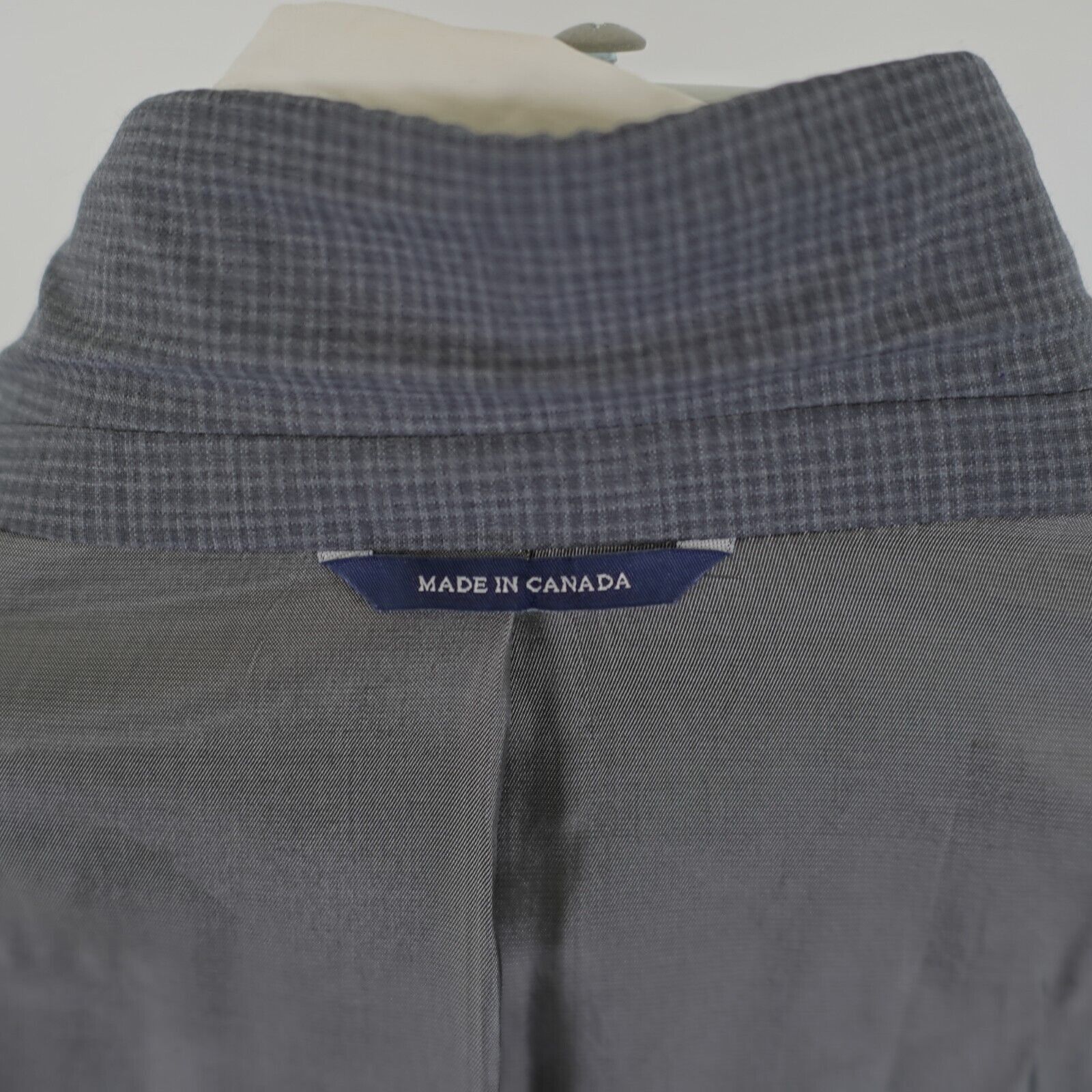 Ralph Lauren Ralph Lauren Gray Plaid 2 A Piece Suit 54L 52/30 Flat Front Size 54L - 15 Thumbnail